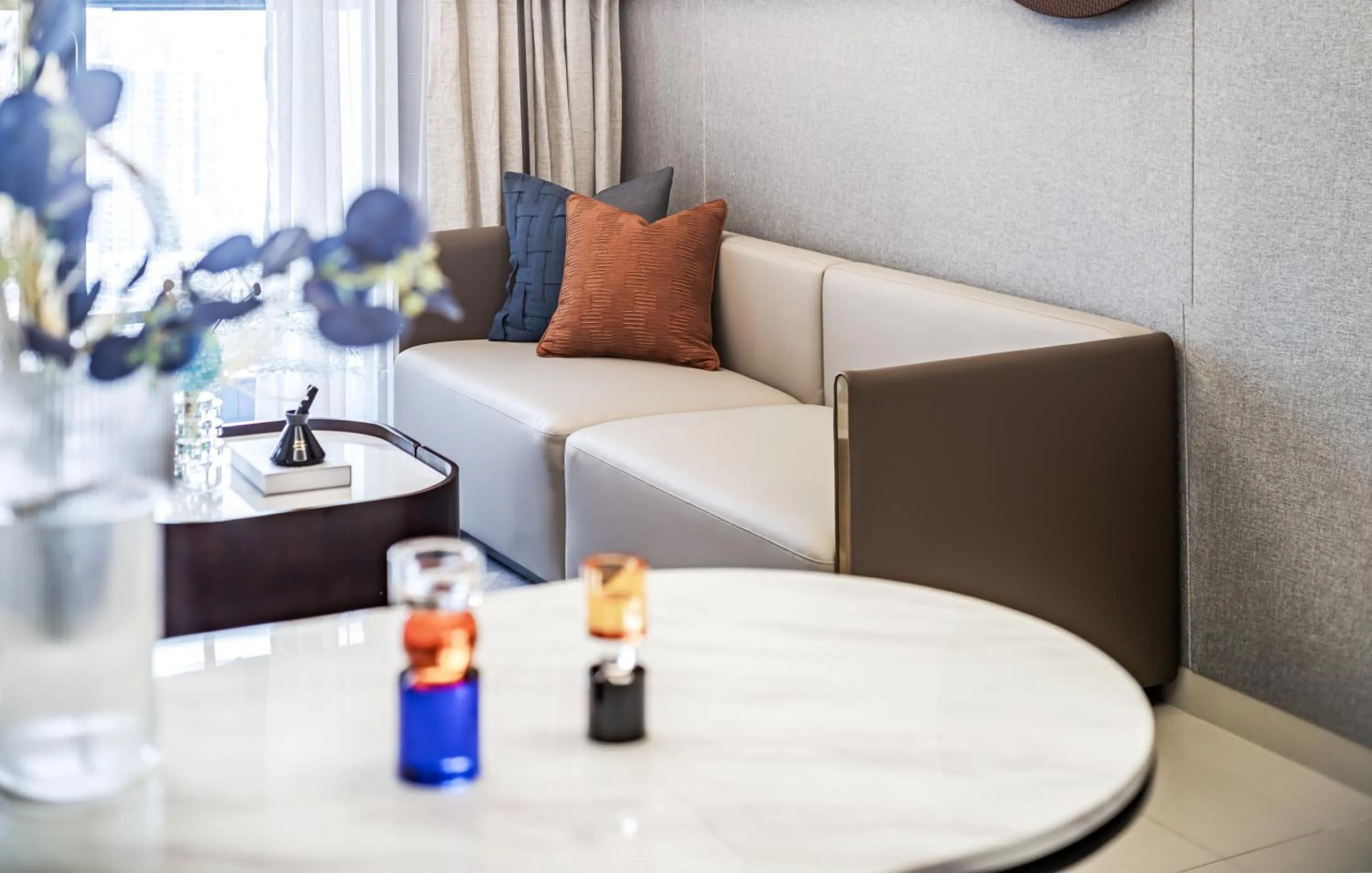 Living room in Kingkey Shuibei International Apartment Hotel