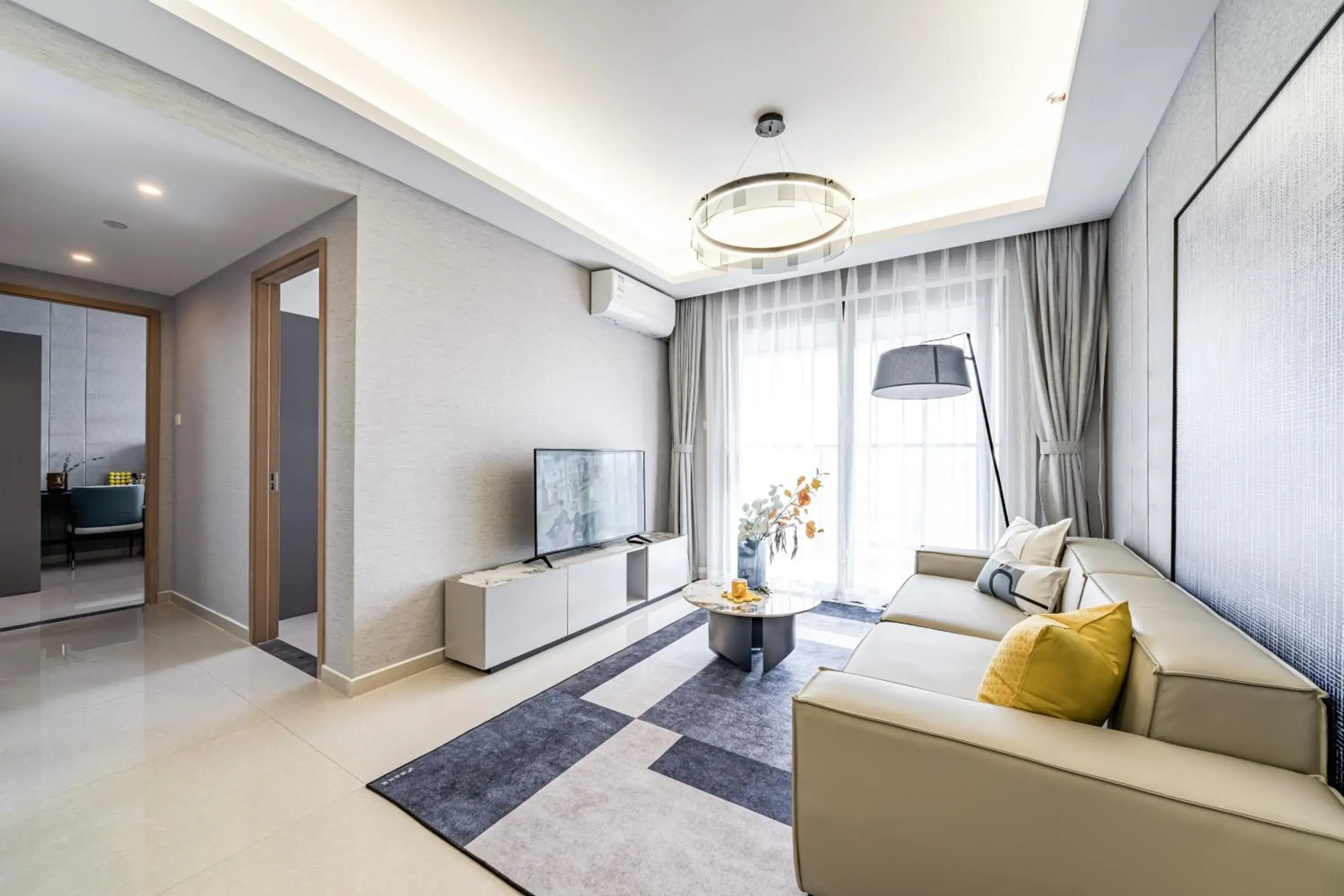 Two-Bedroom Deluxe Apartment with Balcony in Kingkey Shuibei International Apartment Hotel Two-Bedroom Deluxe Apartment with Balcony in Kingkey Shuibei International Apartment Hotel