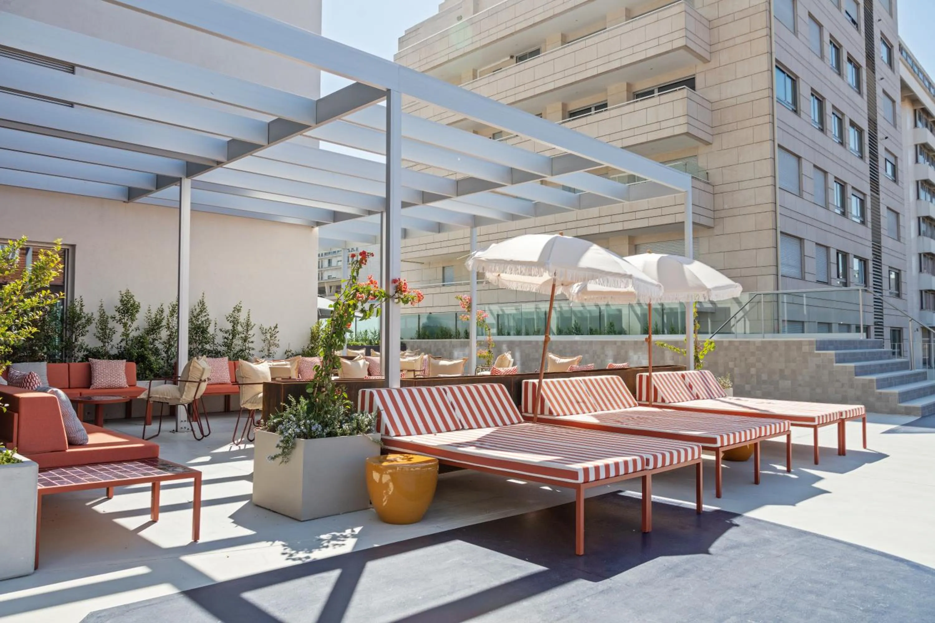 Patio in Hotel Acta Moa