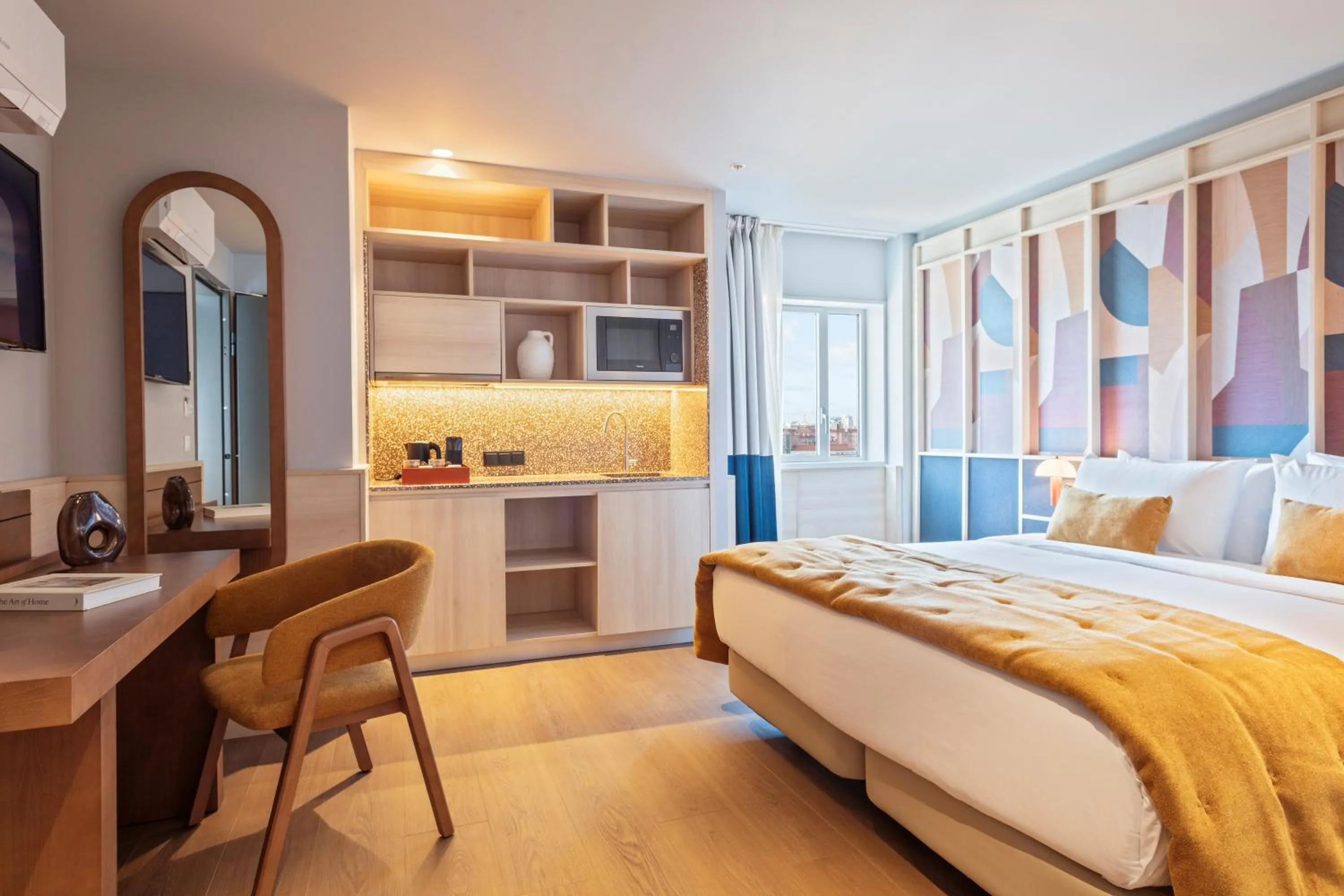 Bed in Hotel Acta Moa