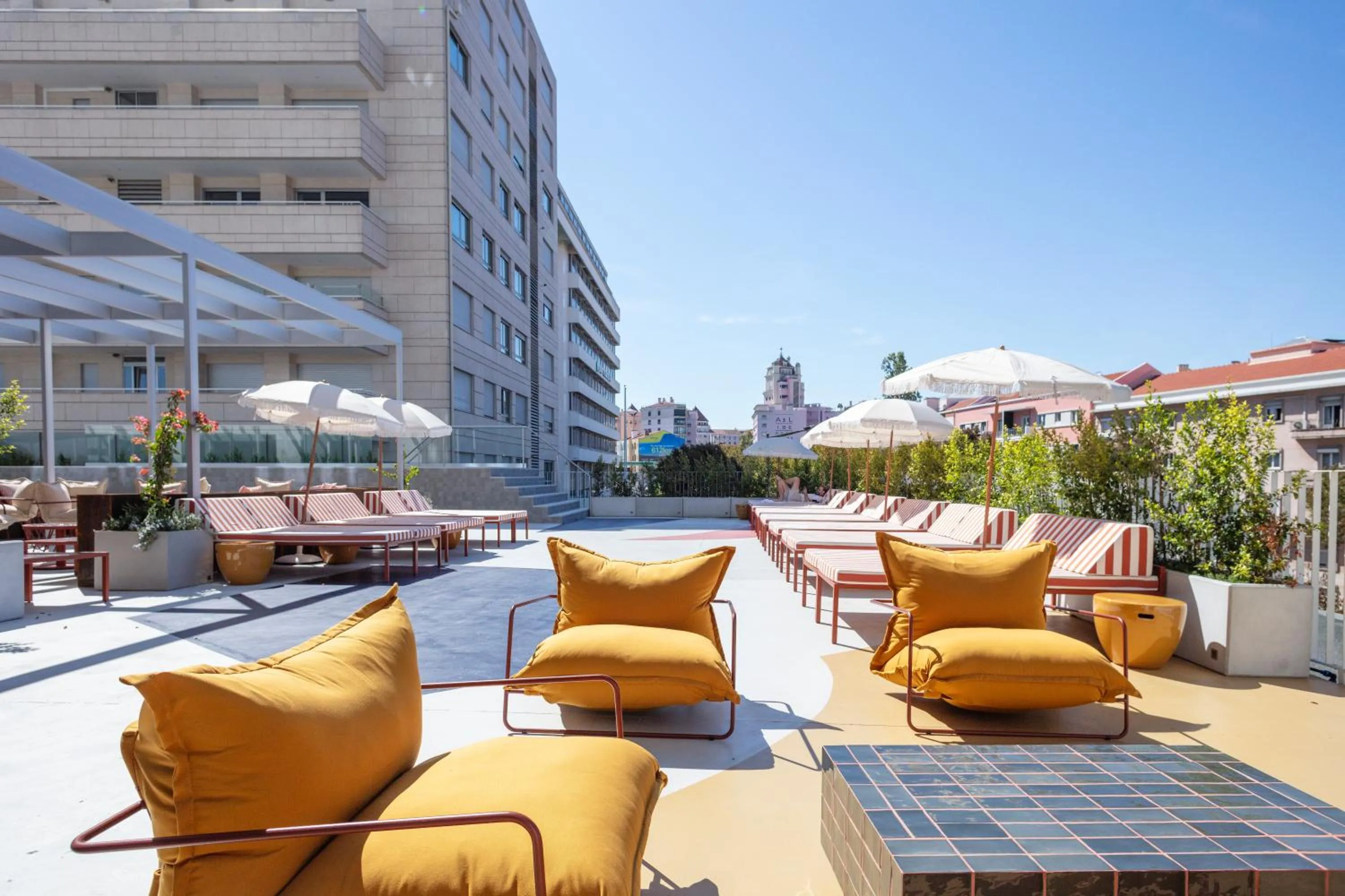 Patio in Hotel Acta Moa