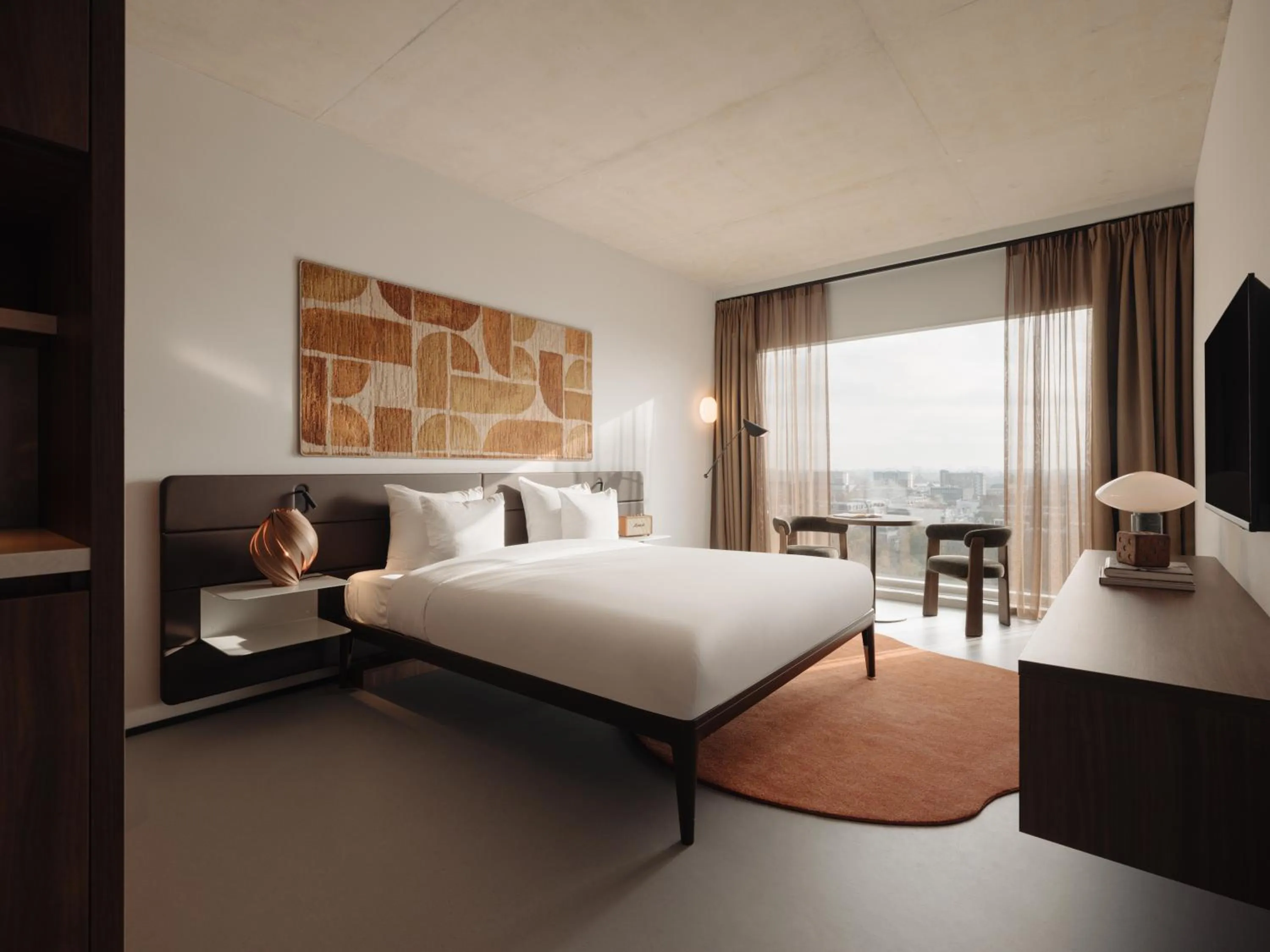 Bed in Hotel V Oosterpark