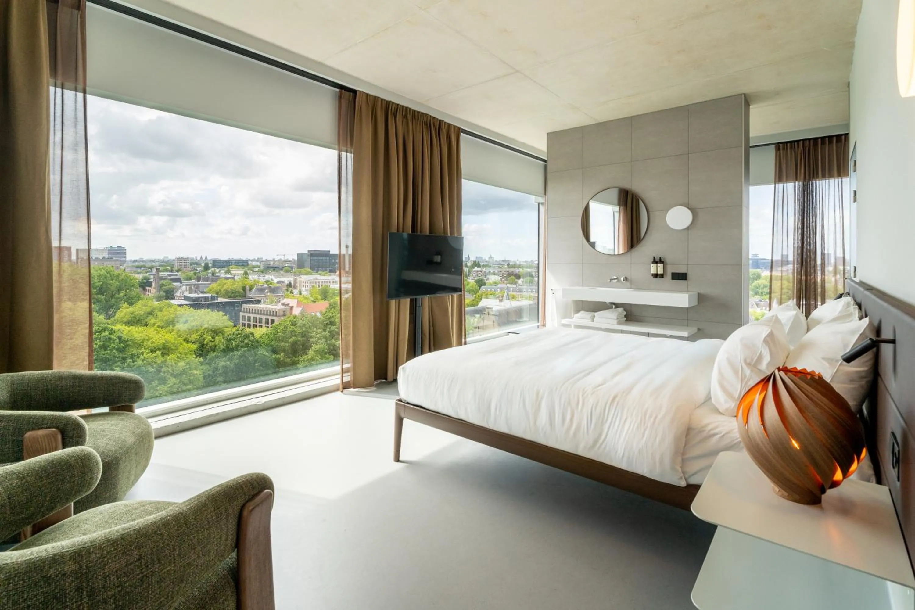 Bedroom, Bed in Hotel V Oosterpark