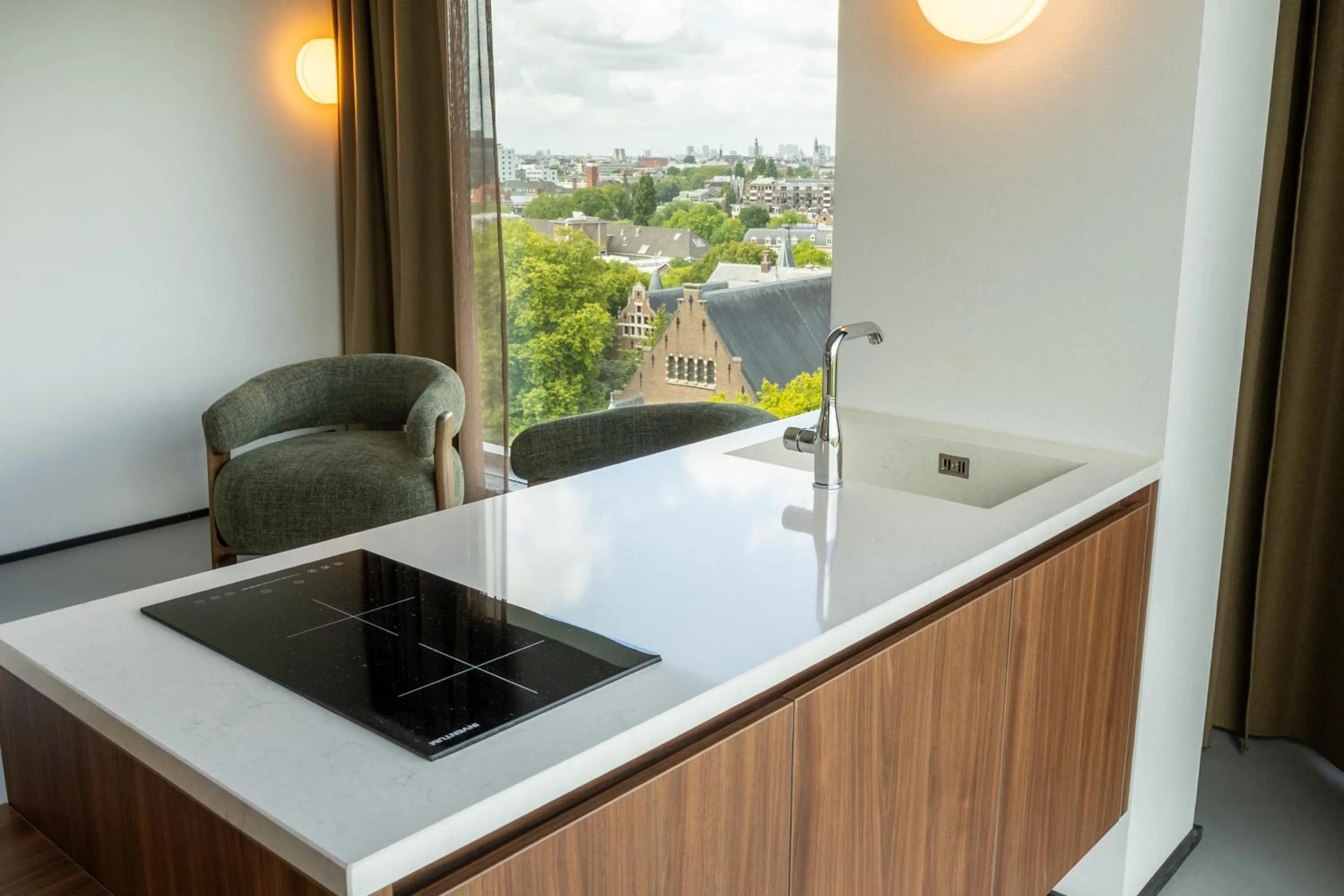 kitchen in Hotel V Oosterpark