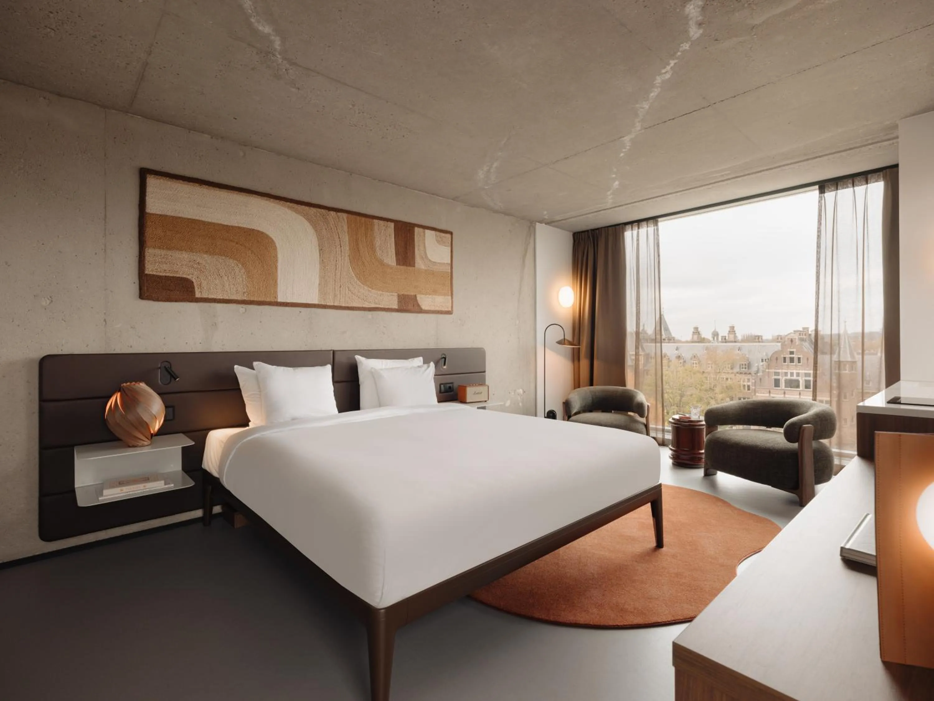 Bed in Hotel V Oosterpark