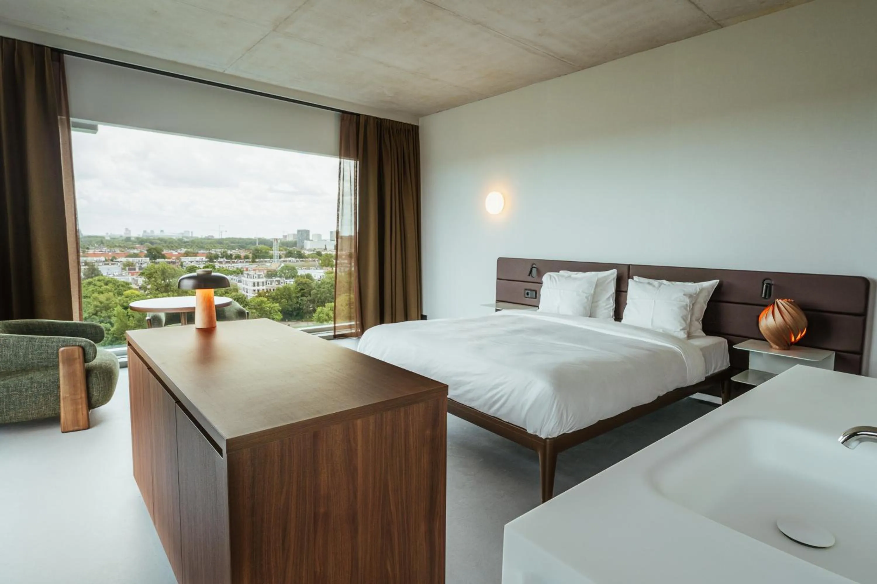 Bedroom, Bed in Hotel V Oosterpark