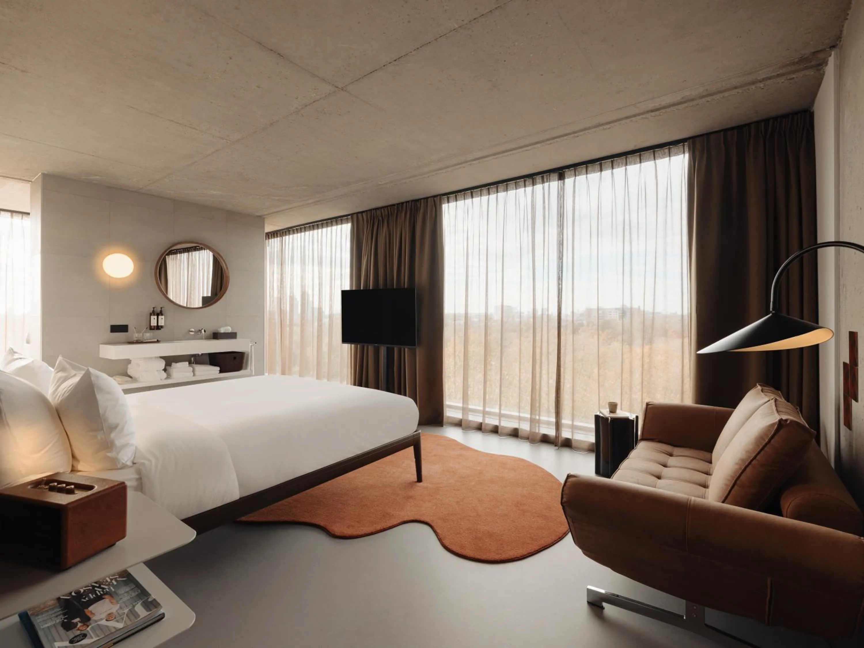 Bed in Hotel V Oosterpark