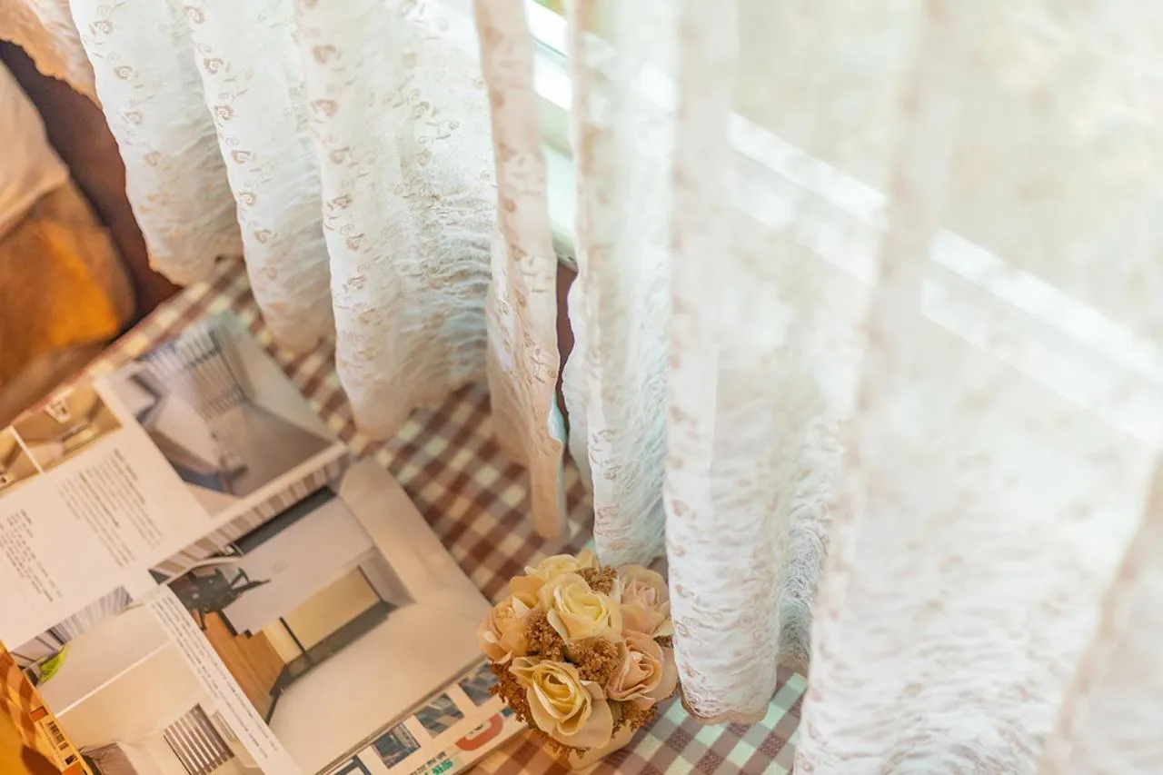 Seating area in Yishin Garden B&B