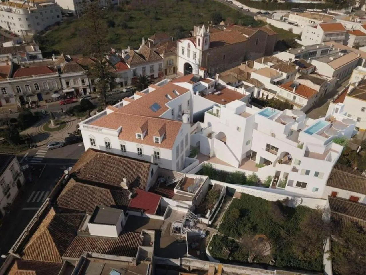 Property building in Palácio de Tavira, a Small Luxury Hotel of the World