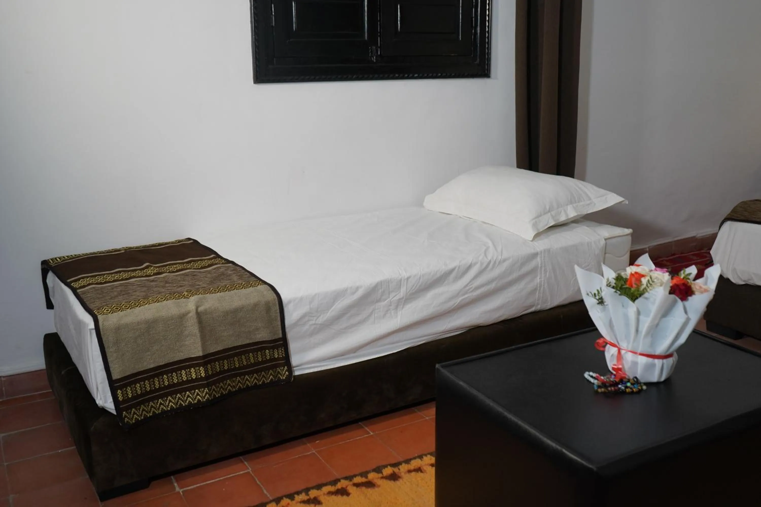 Bed in Riad Mounir