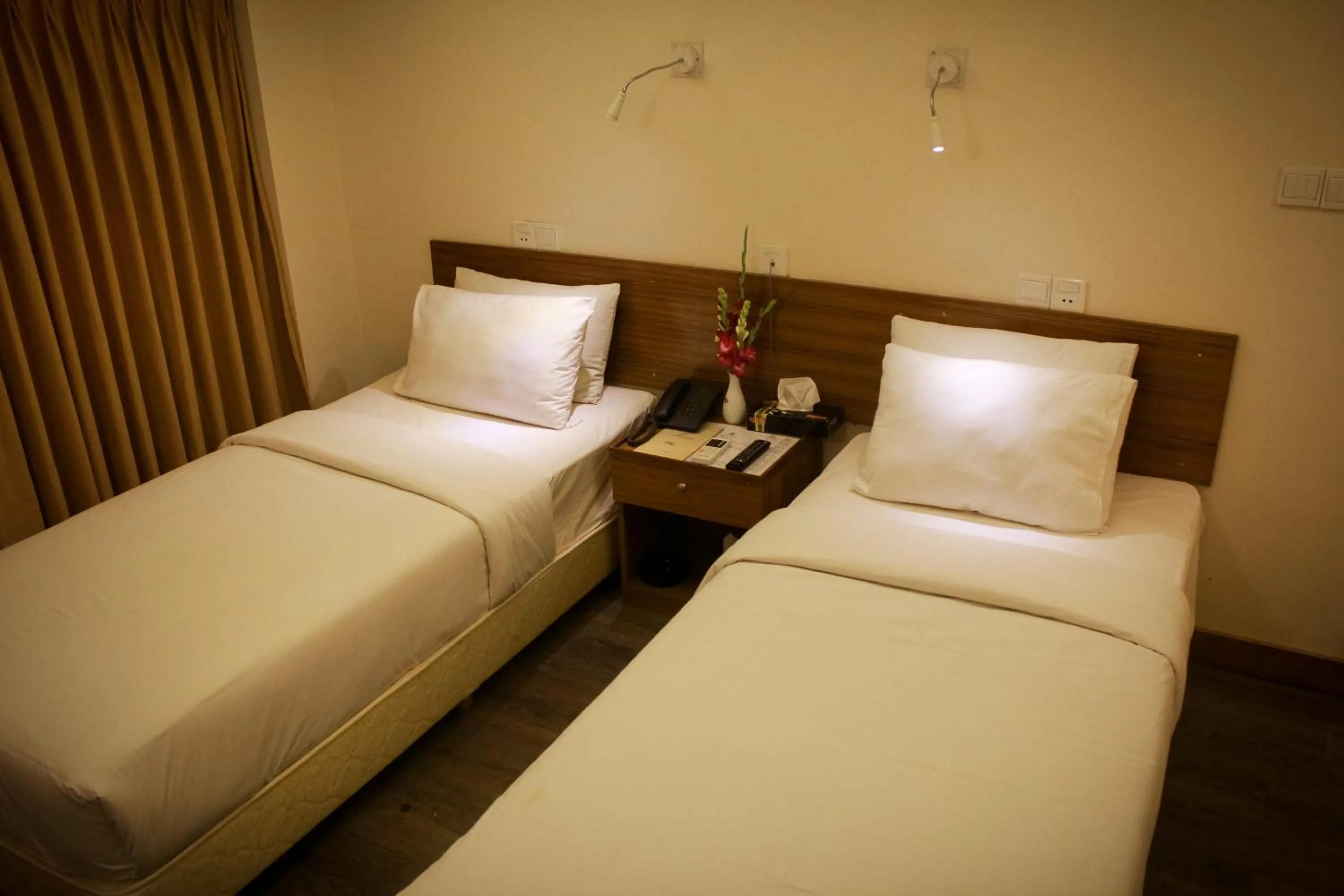 City view, Bed in Hotel Ornate