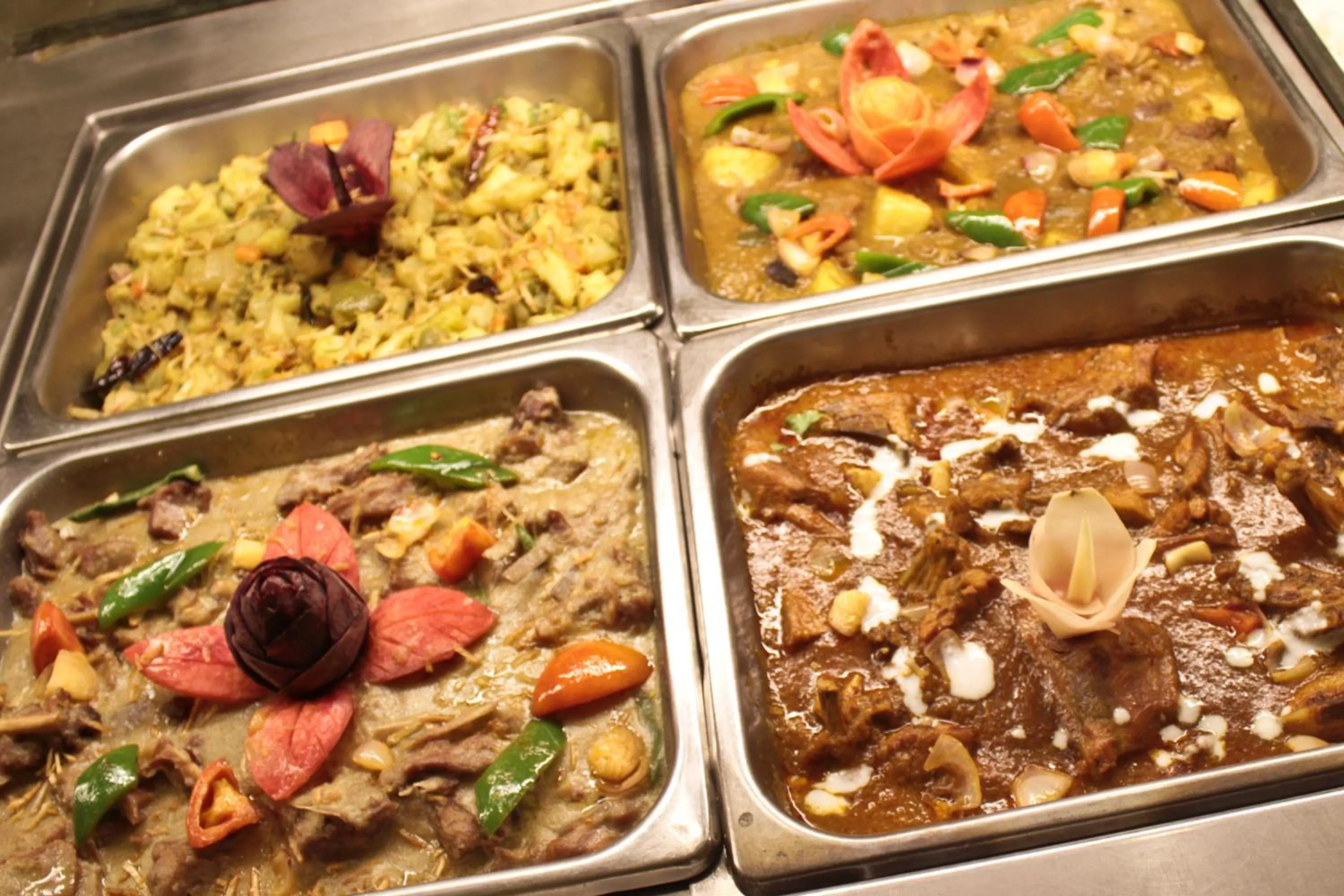 Food close-up in Hotel Ornate