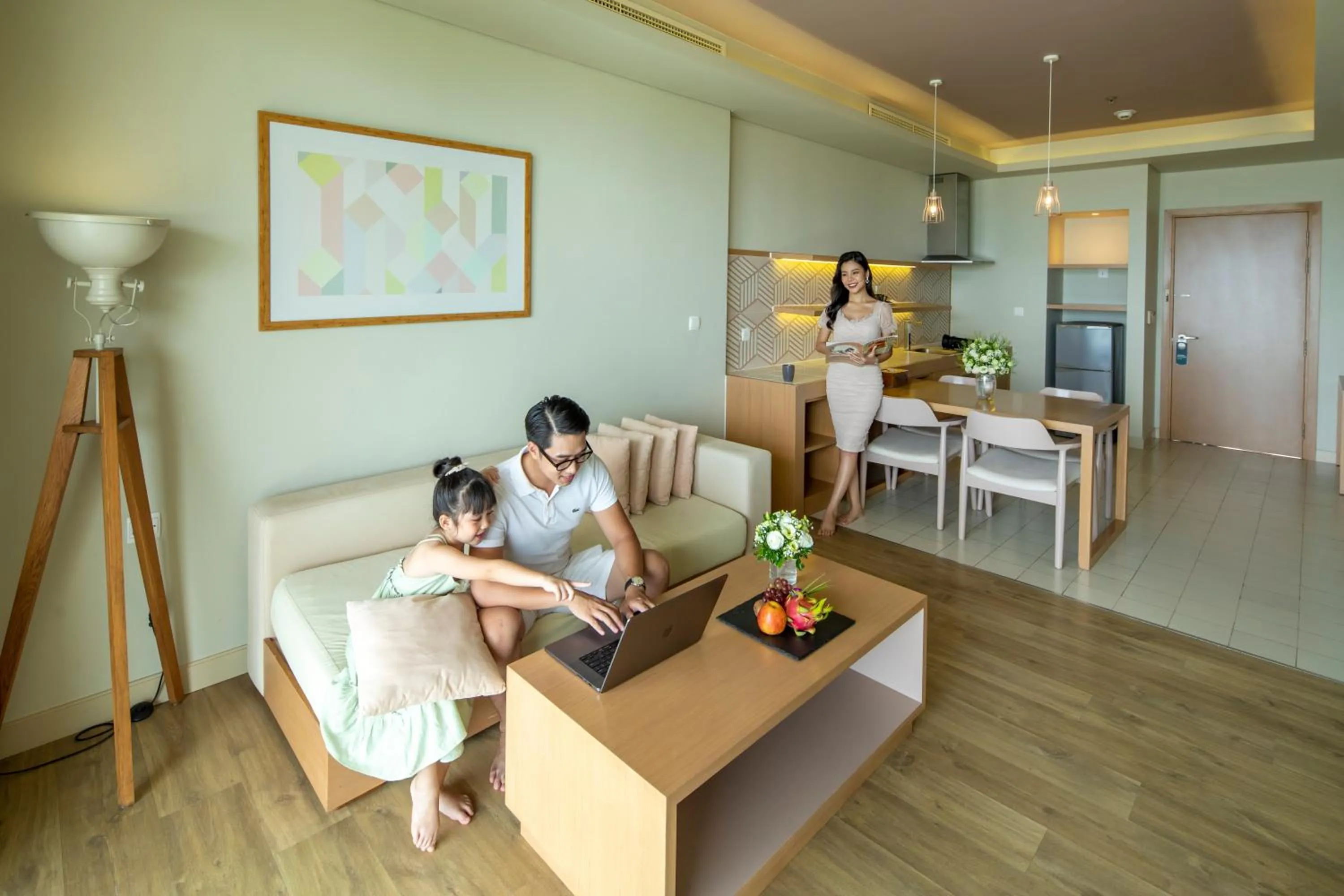 Living room in FLC Luxury Hotel Samson