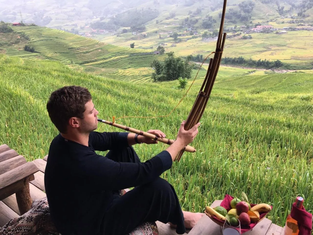 People in Eco Palms House - Sapa Retreat