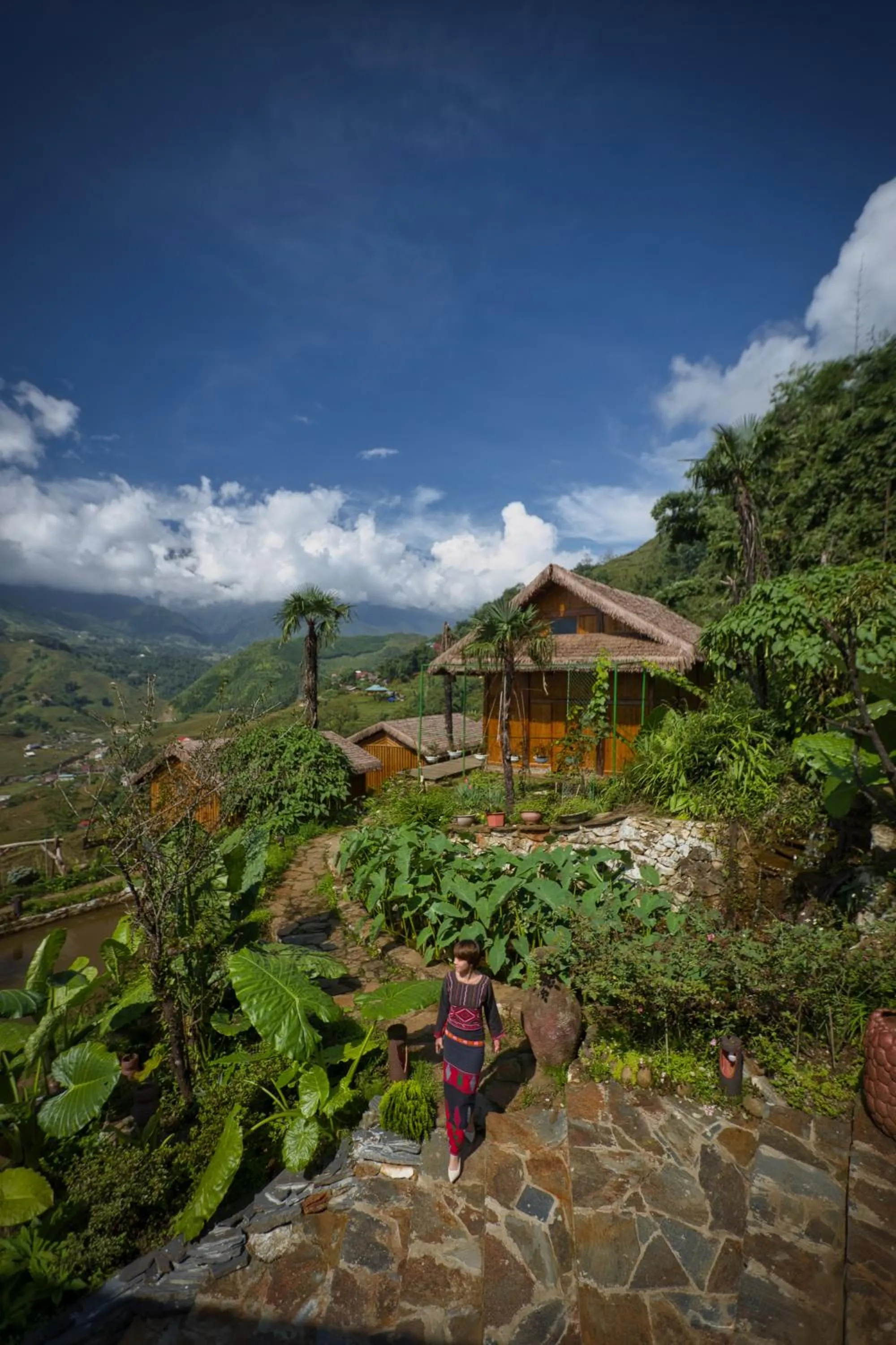 View (from property/room) in Eco Palms House - Sapa Retreat