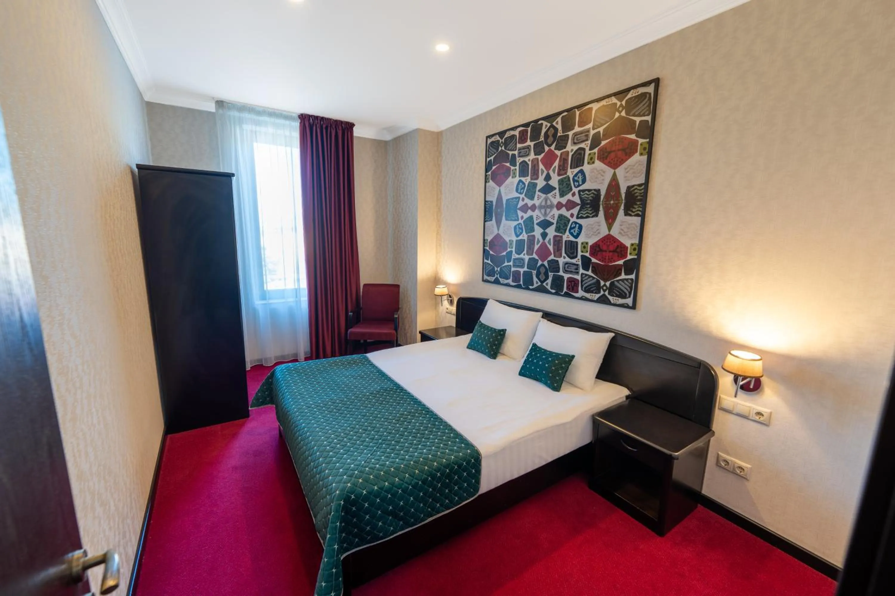 Bedroom, Bed in Kopala Tskneti Hotel