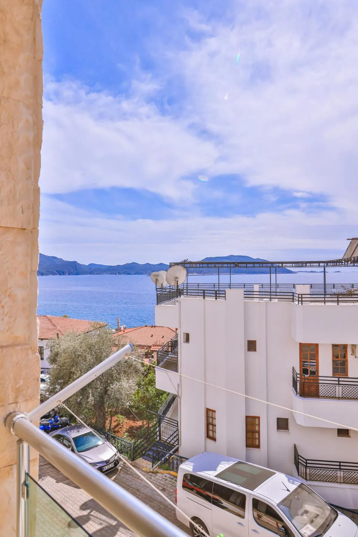 Balcony/Terrace in Hotel Sonne - Adults Only