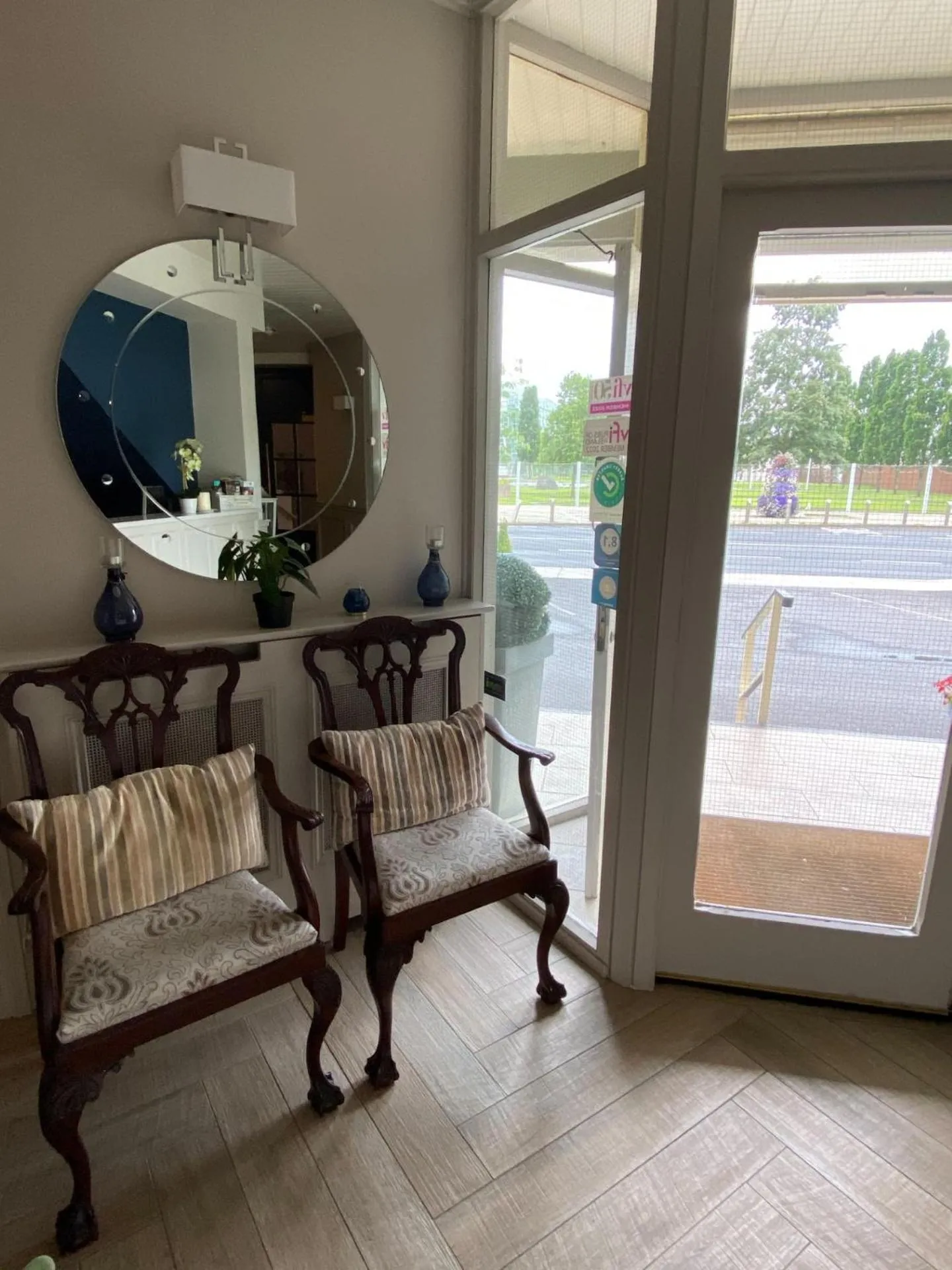 hair dresser in The Town House Hotel