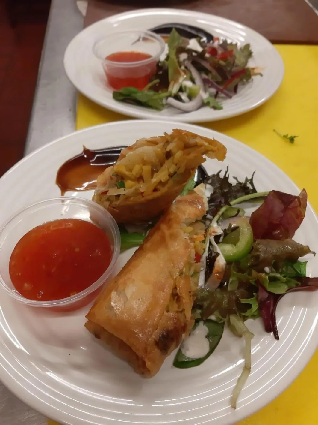 Food in The Town House Hotel