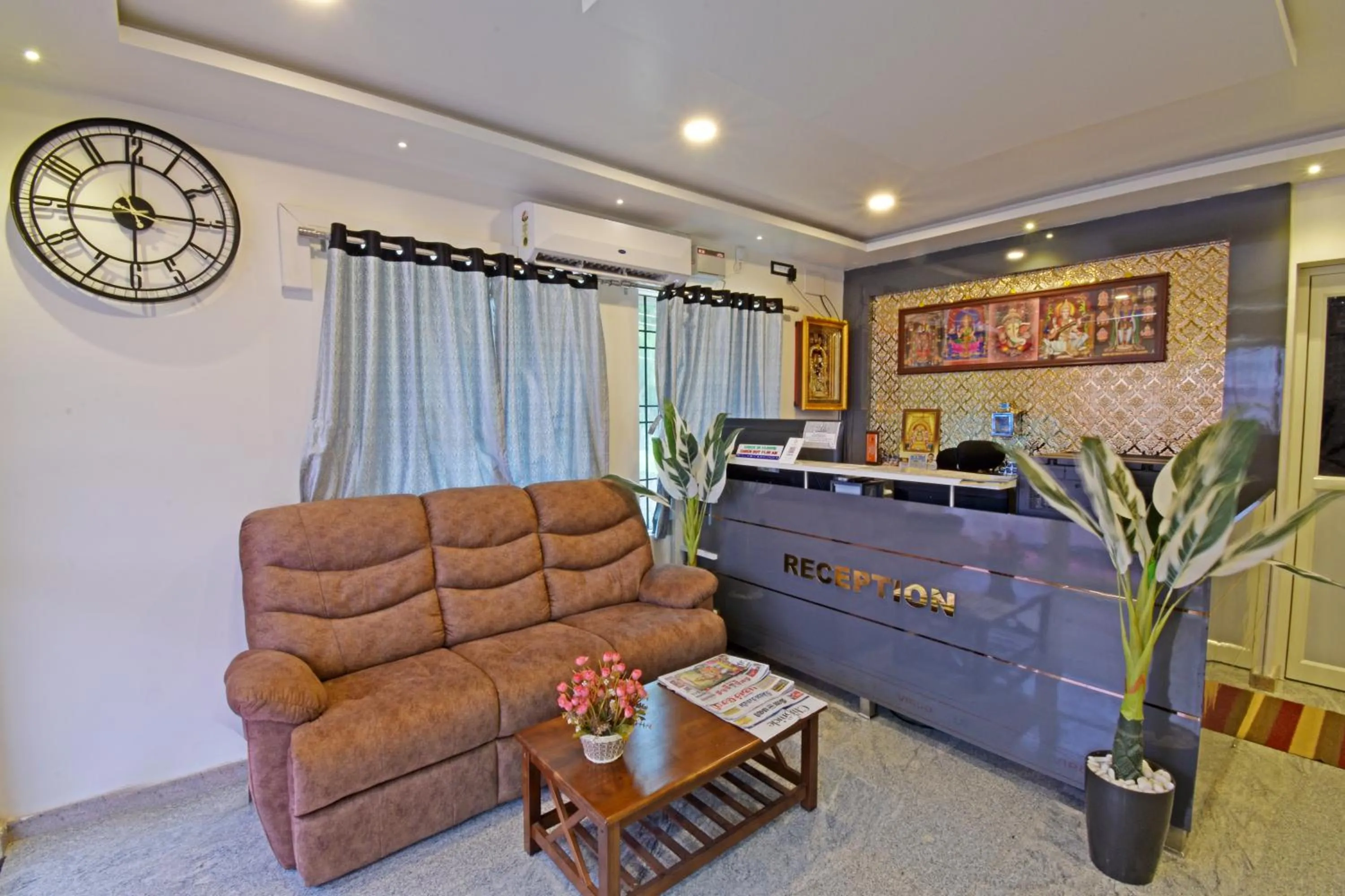 Lobby or reception in Cannan Residency Pondicherry