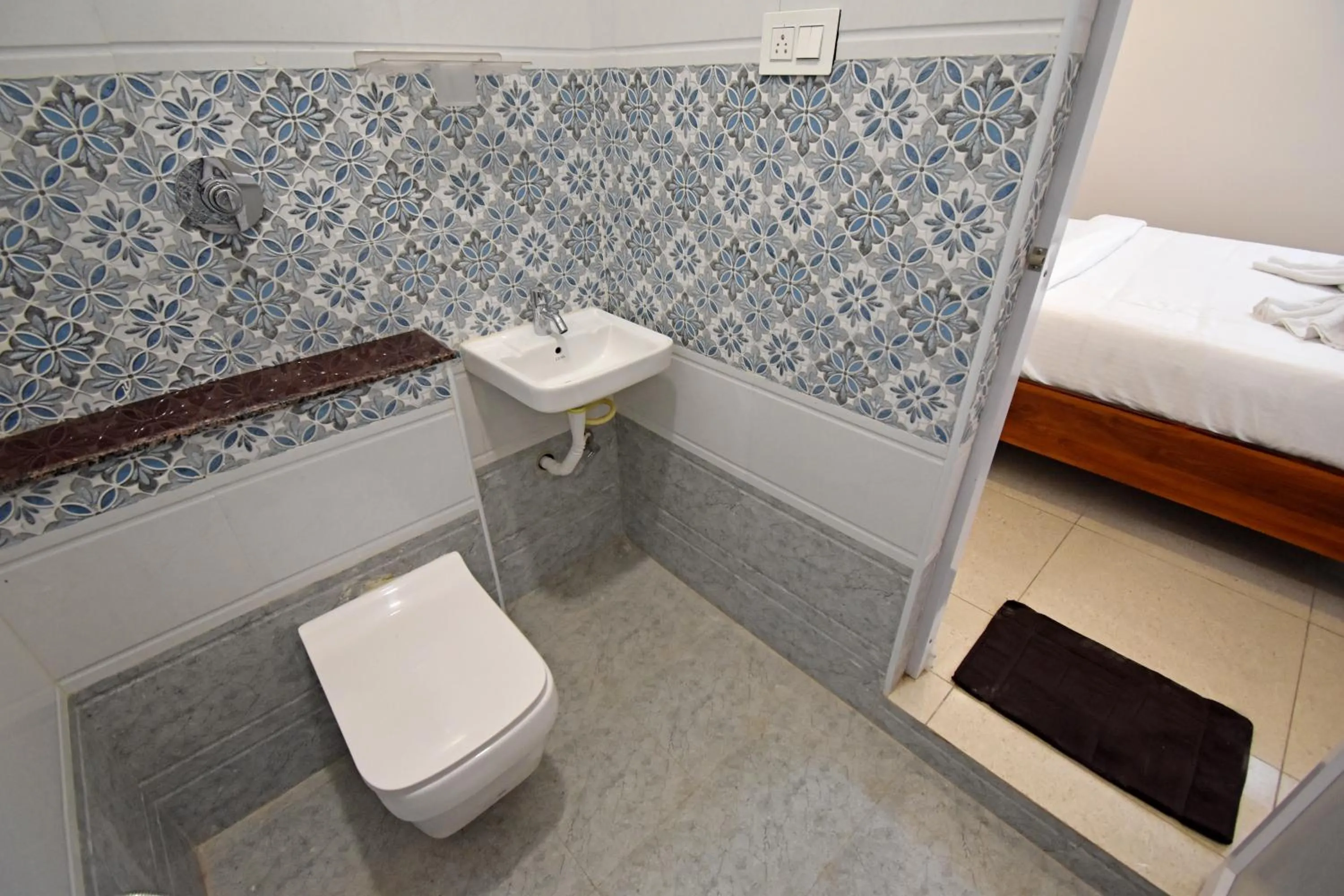 Bathroom in Cannan Residency Pondicherry