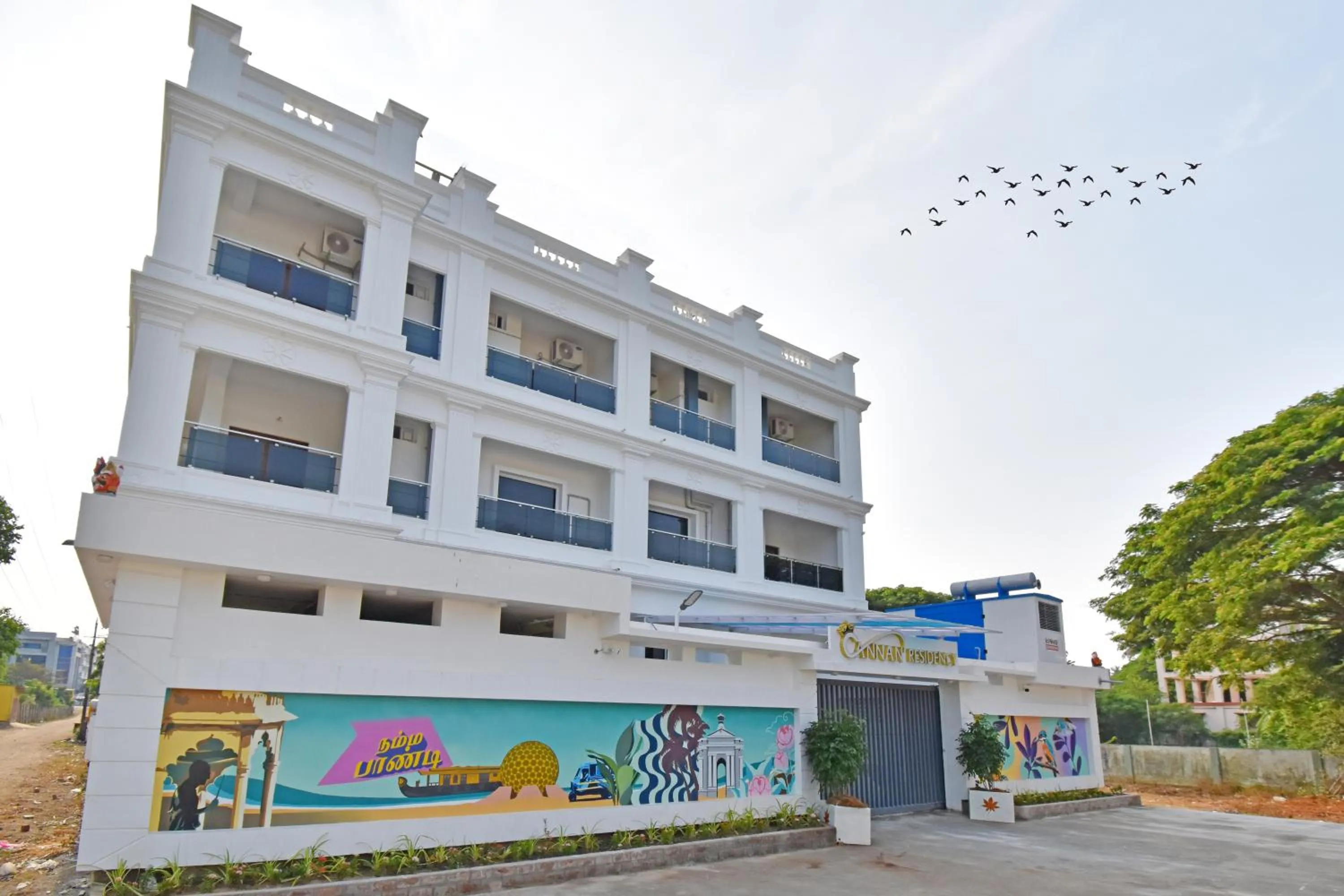 Property building in Cannan Residency Pondicherry