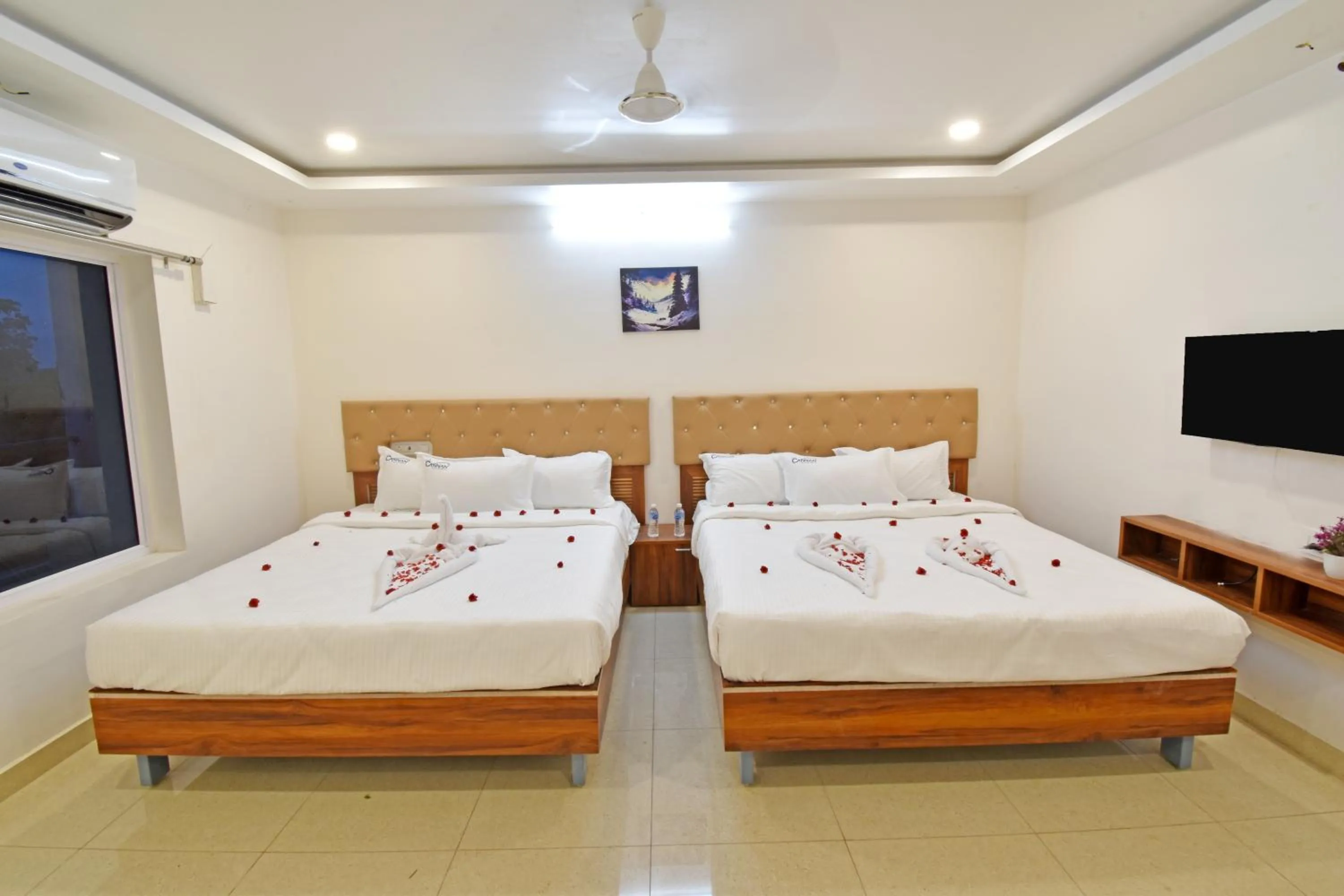Bed in Cannan Residency Pondicherry