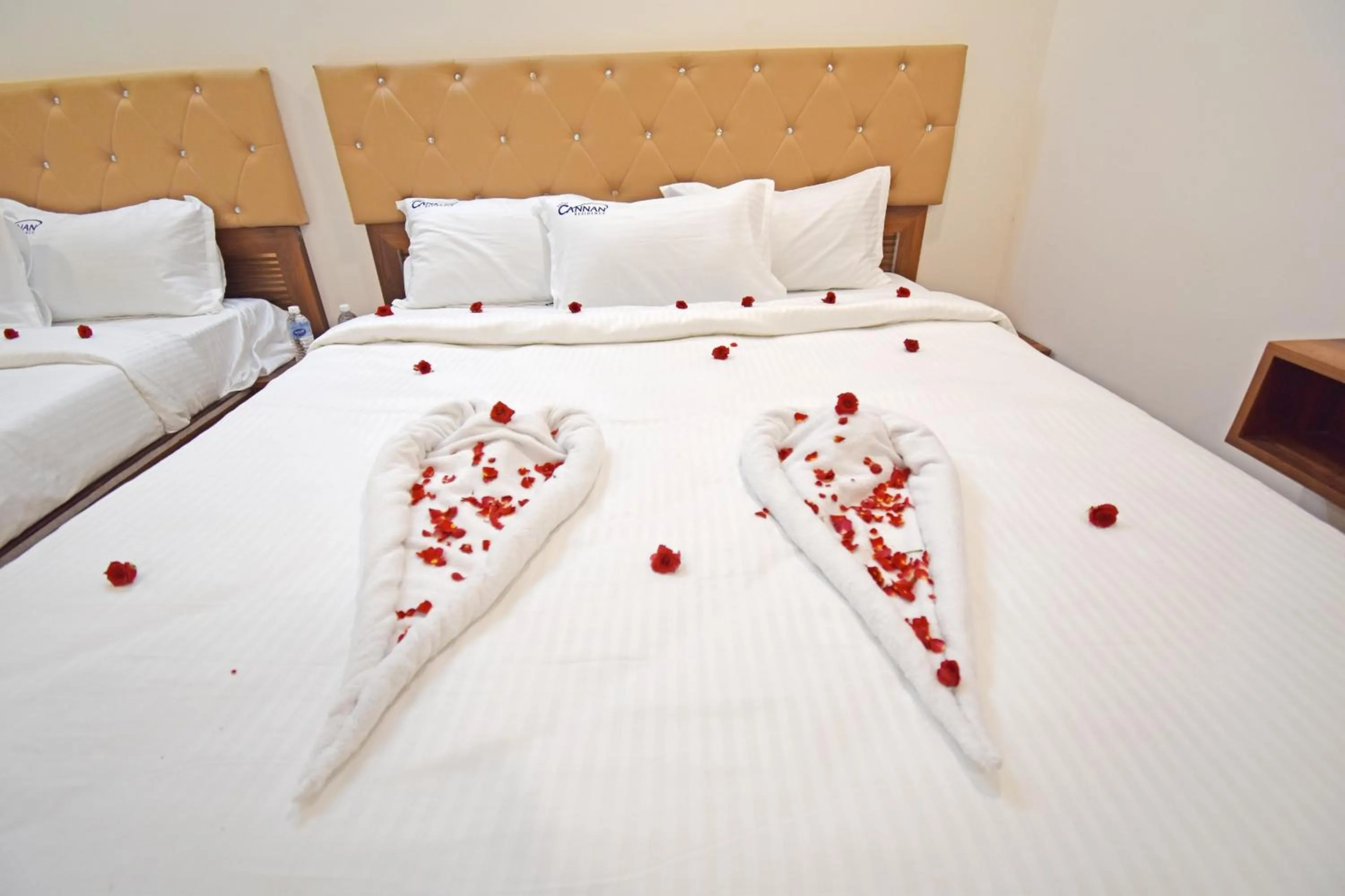 Bed in Cannan Residency Pondicherry