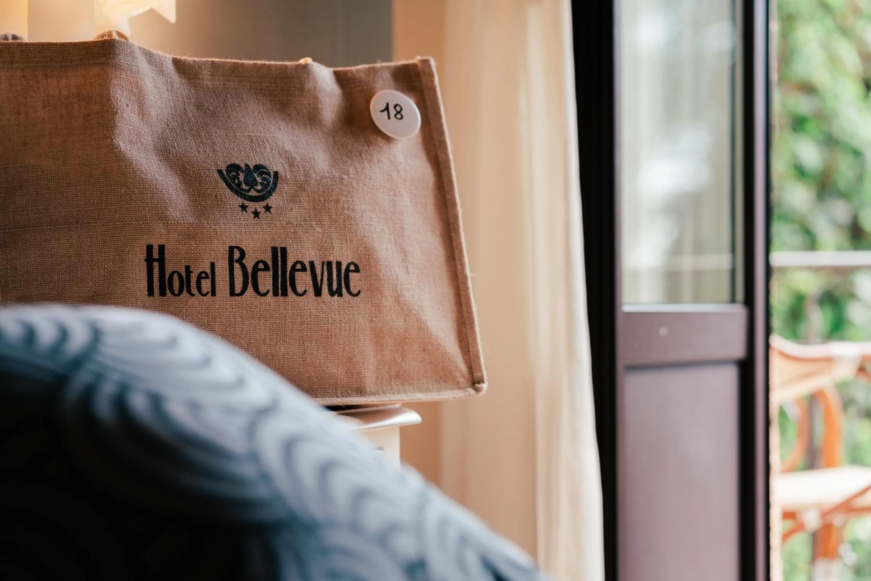 Swimming pool in Hotel Bellevue