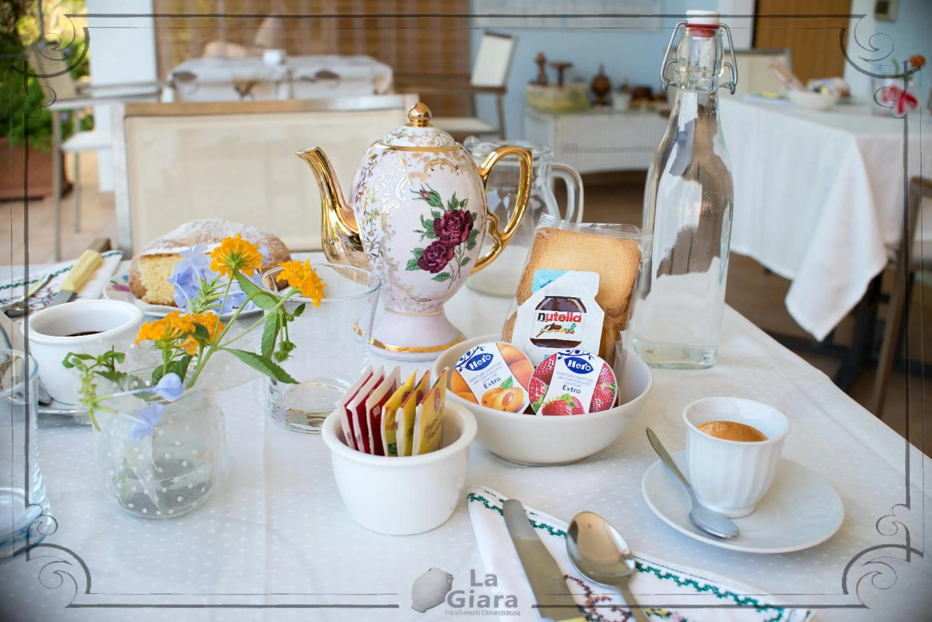 Breakfast in B&b La Giara