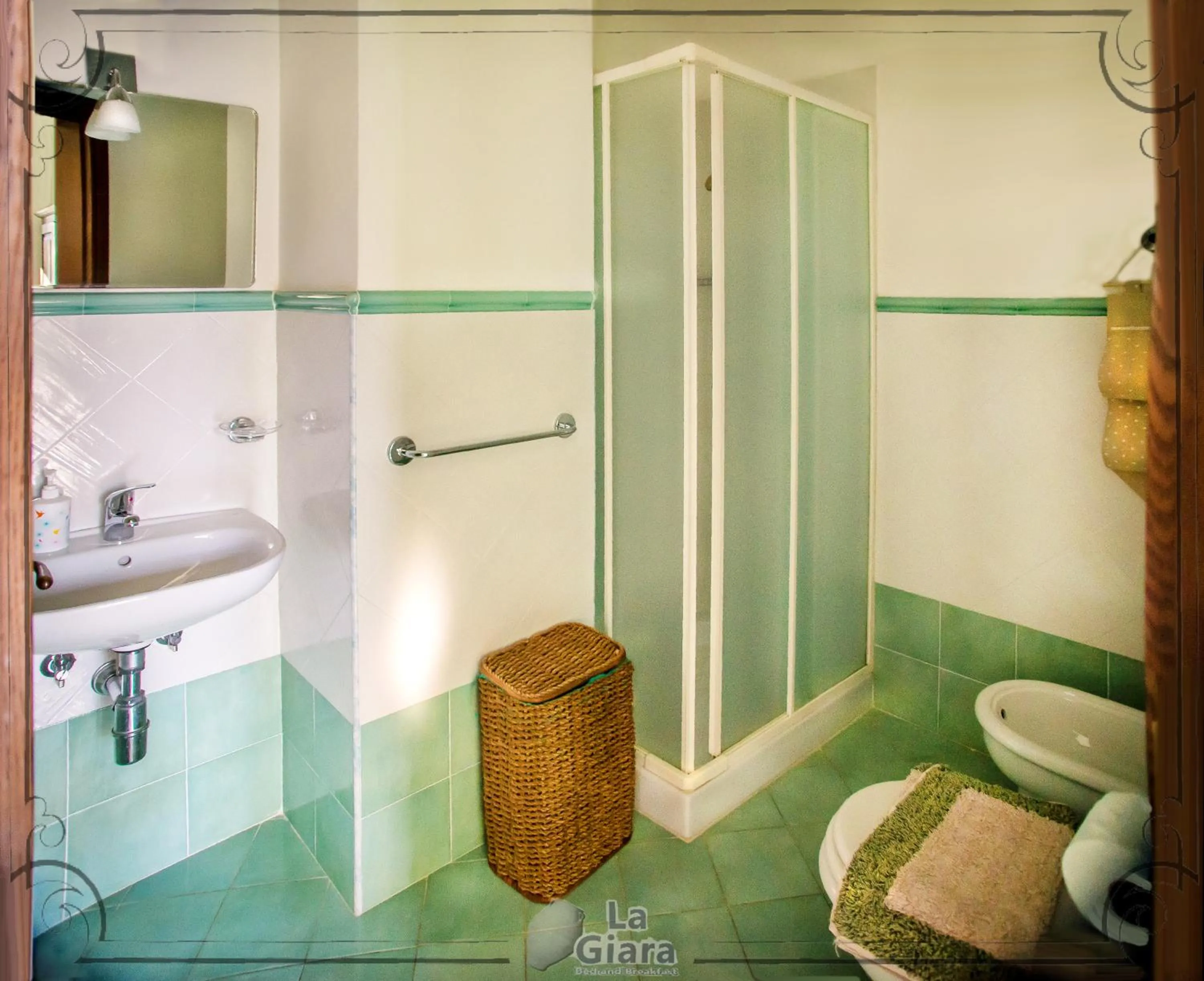 Bathroom in B&b La Giara