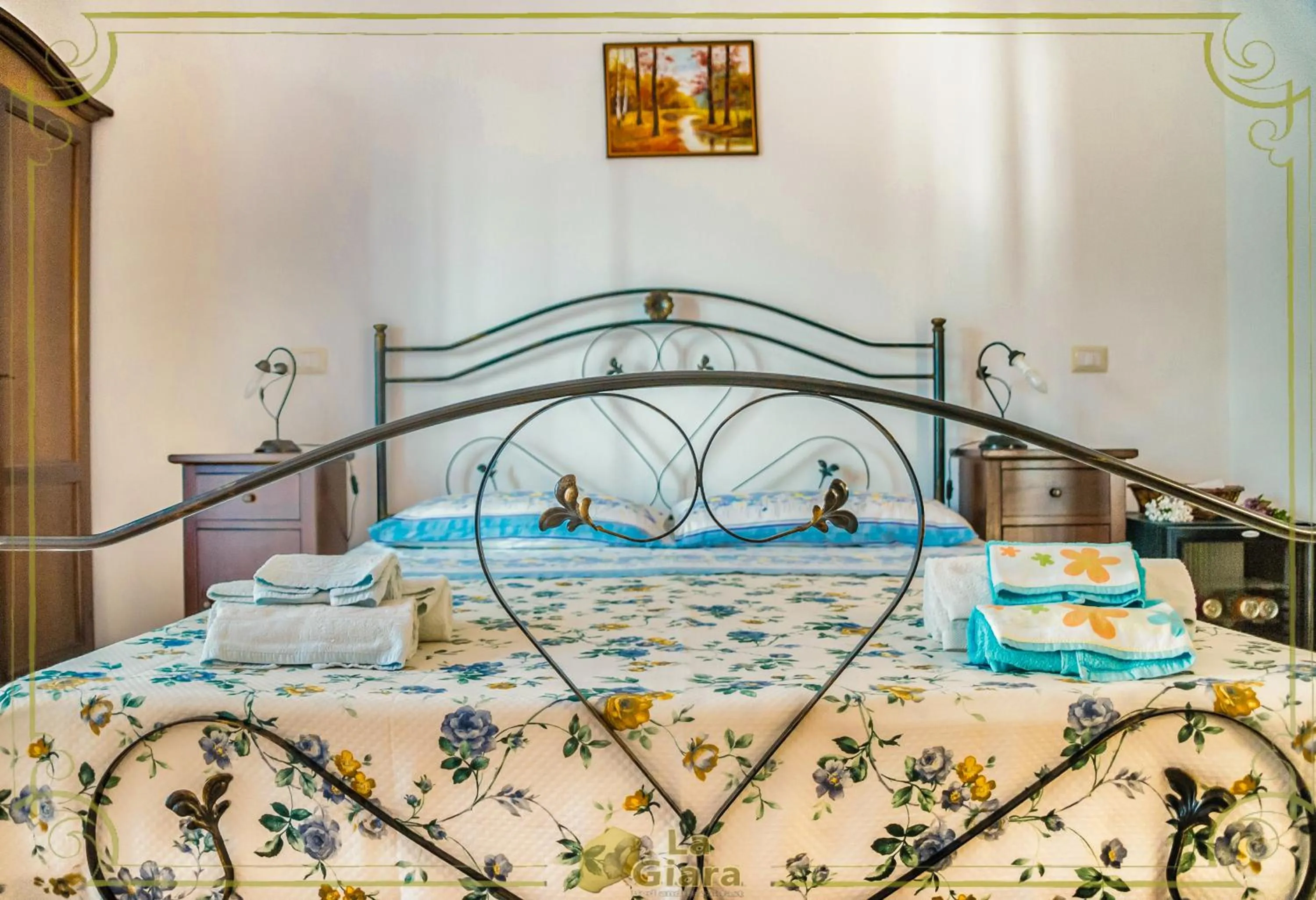 Bed in B&b La Giara