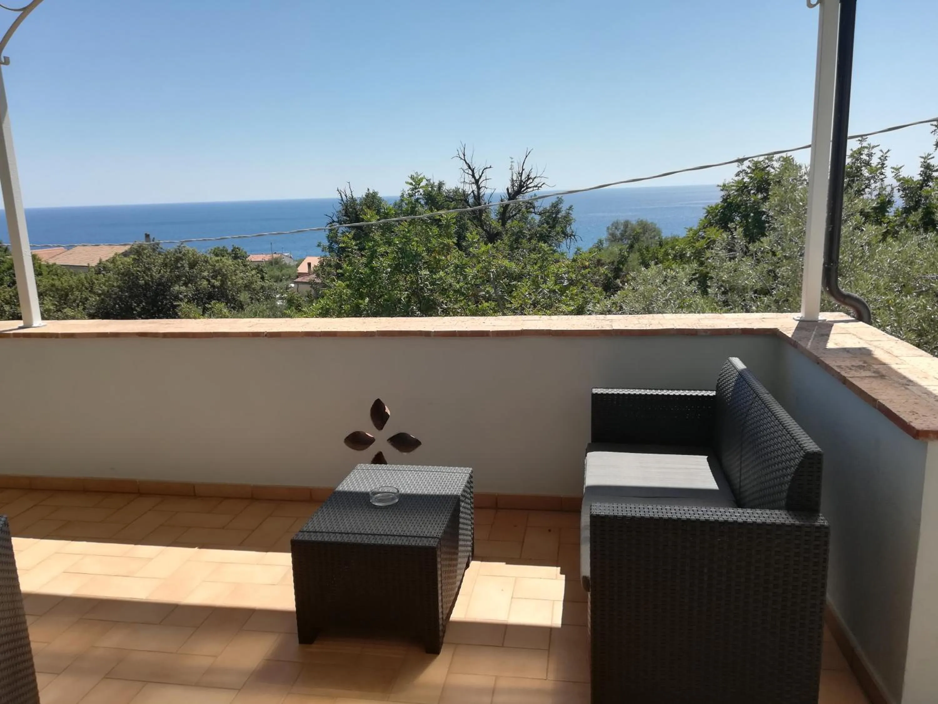 Balcony/Terrace in B&b La Giara