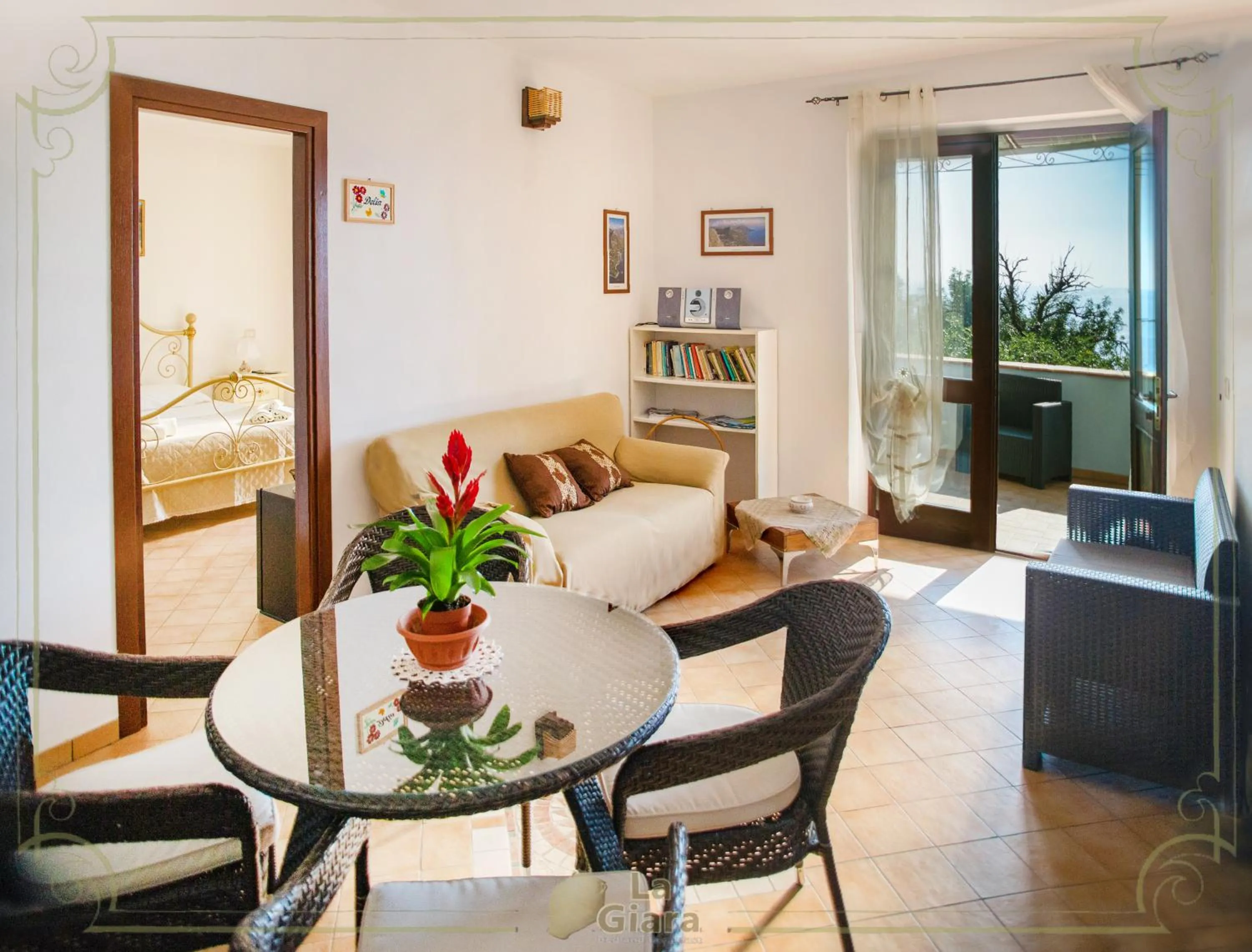 Living room in B&b La Giara