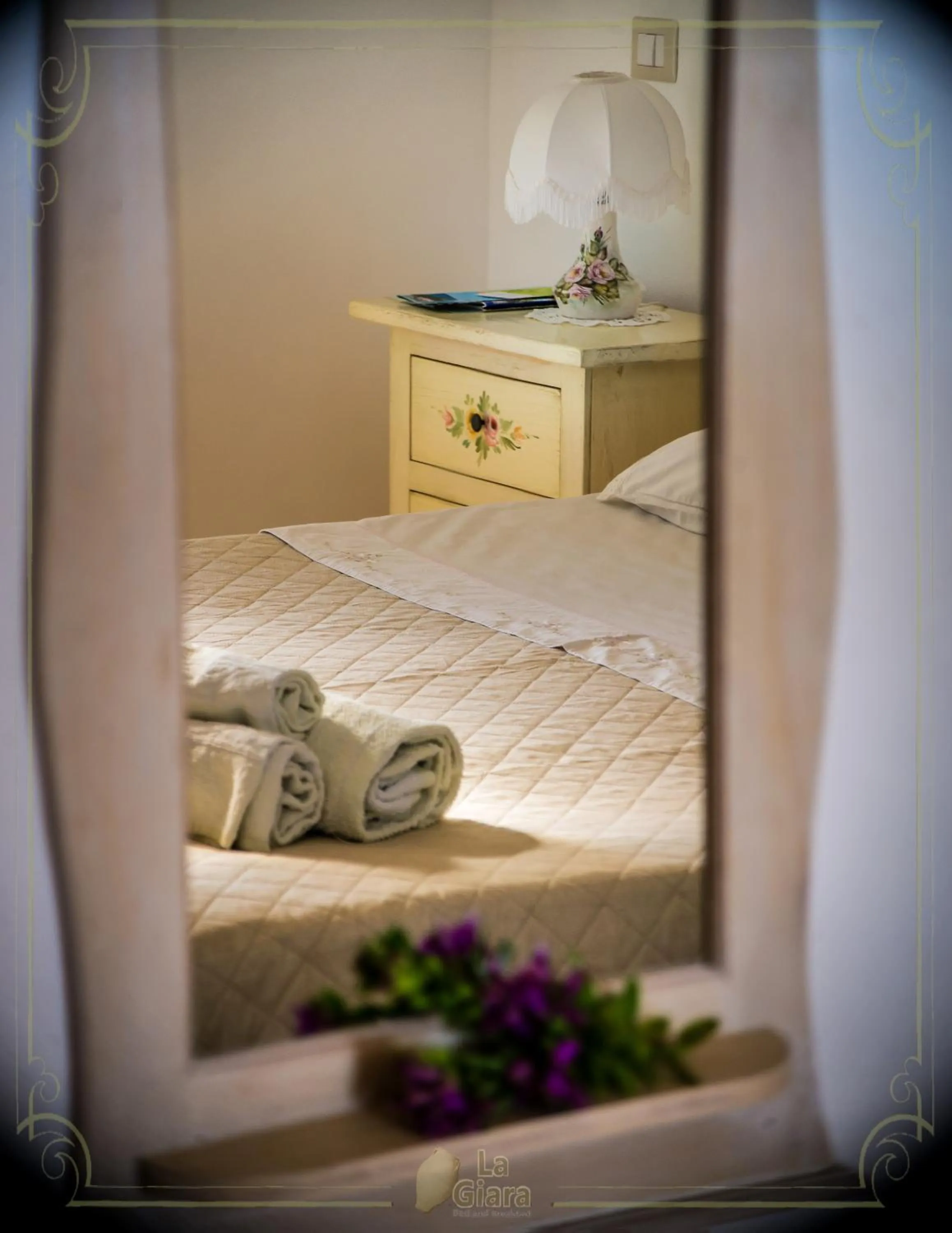 Bedroom, Bed in B&b La Giara