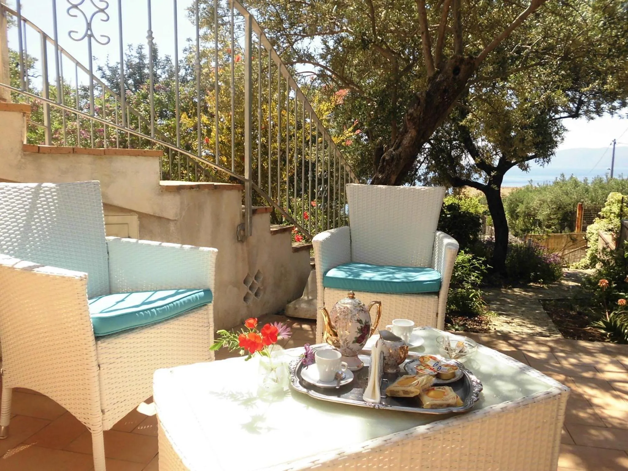 Italian breakfast in B&b La Giara