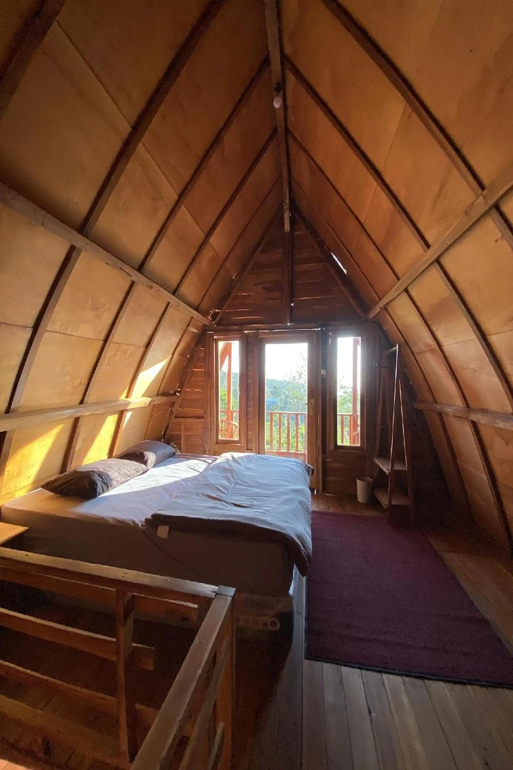 Bedroom, Bed in Munduk Terrace