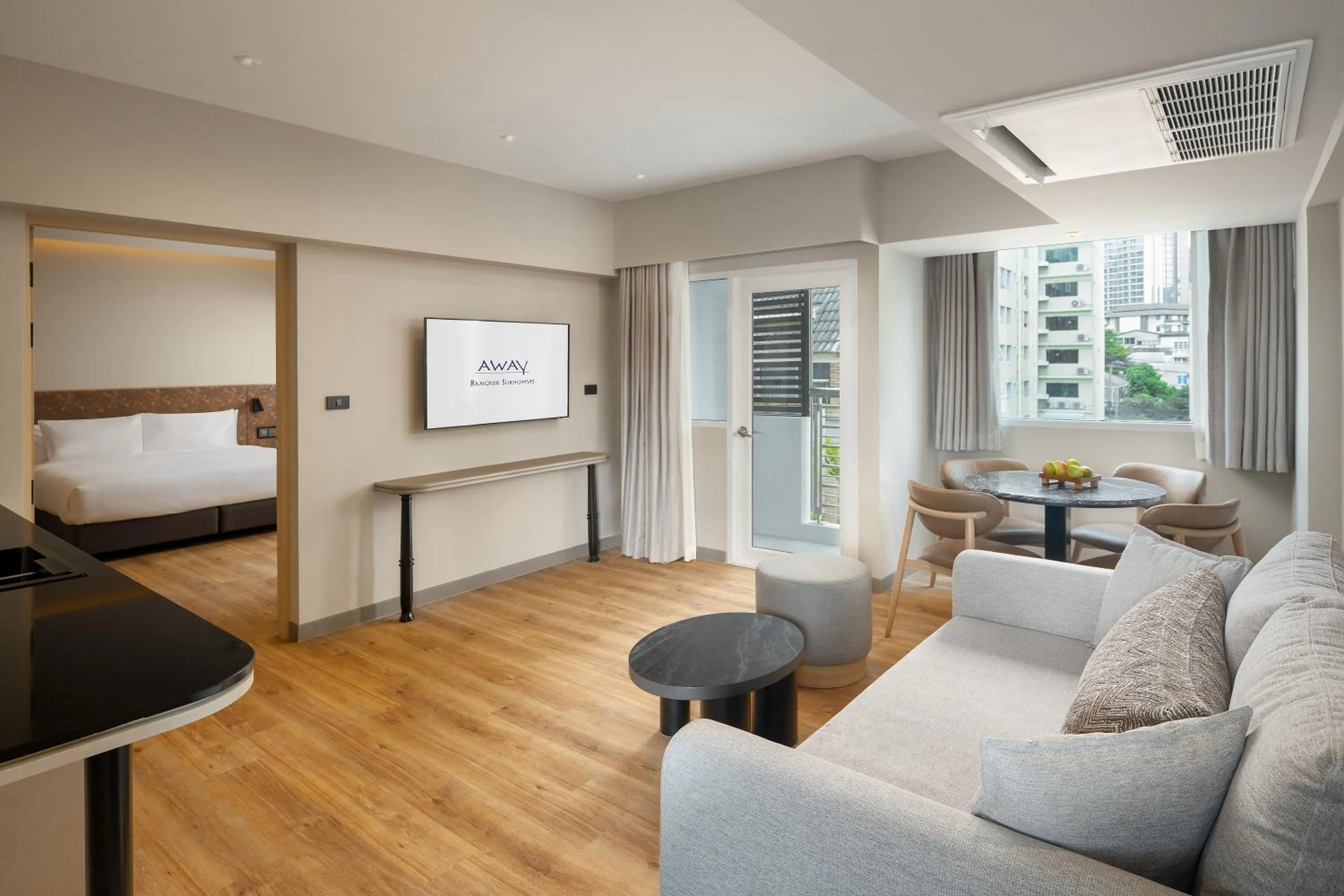 Living room in Away Bangkok Sukhumvit