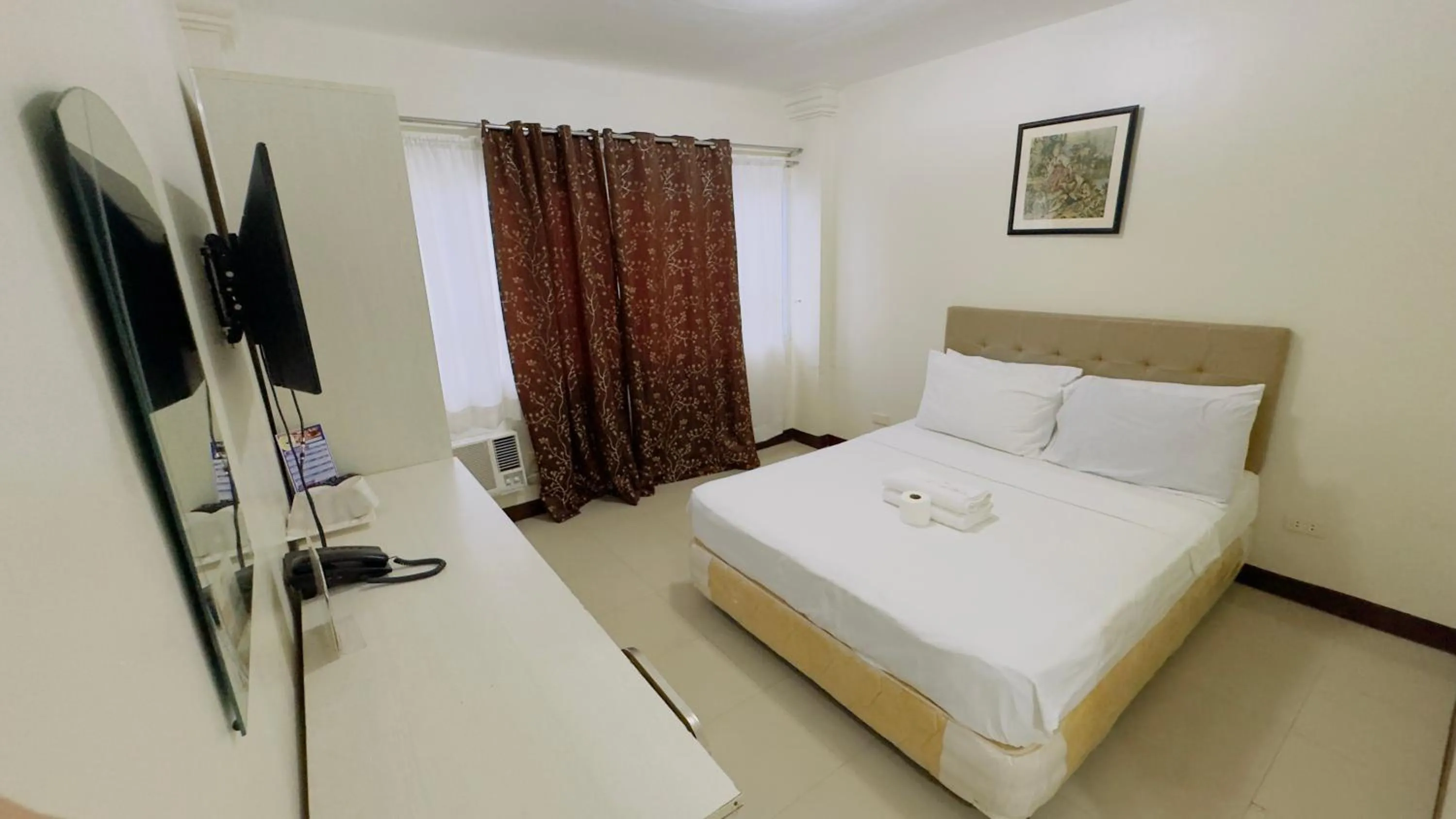 Bed in La Anclar Hotel