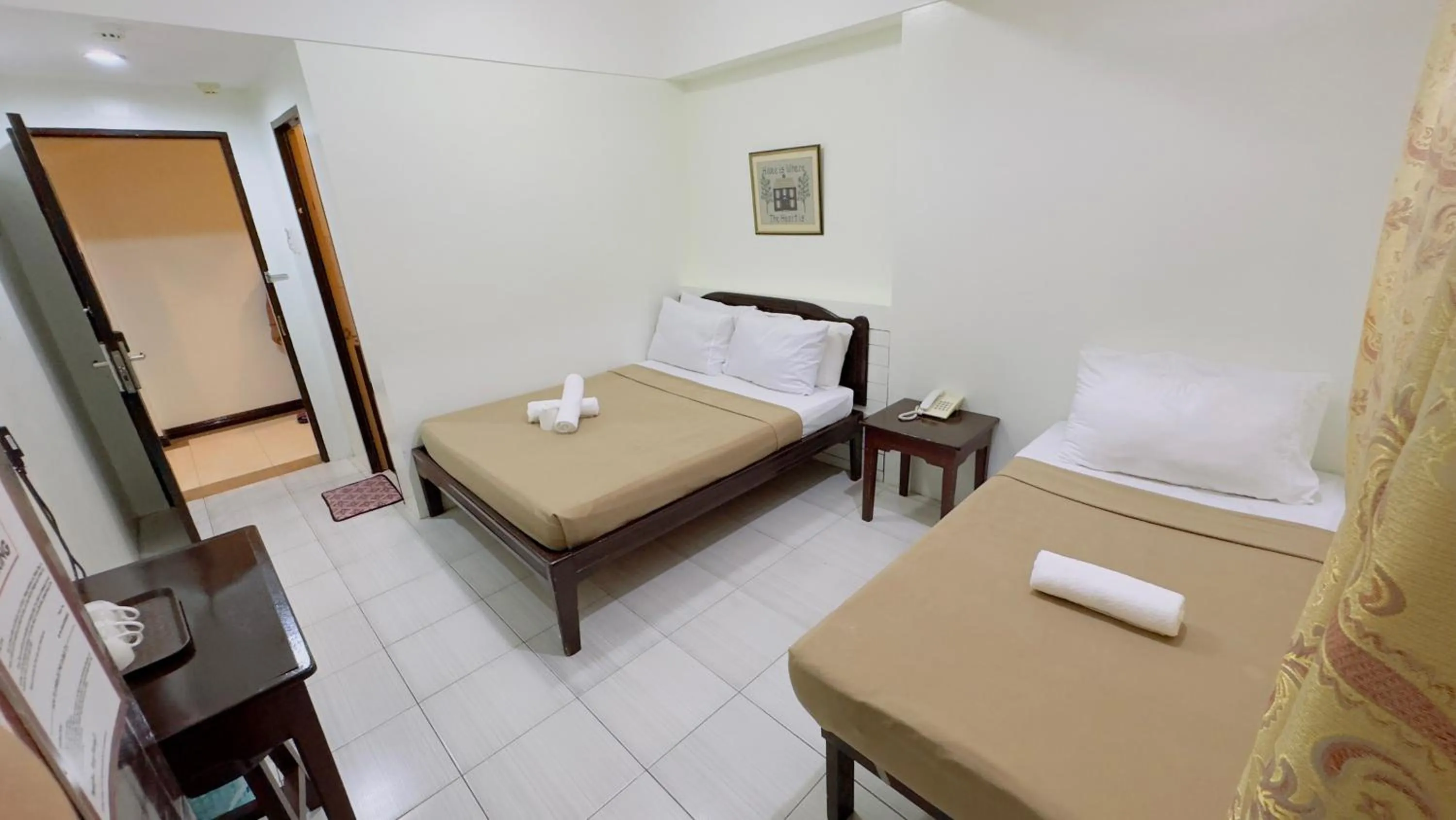 Bed in La Anclar Hotel