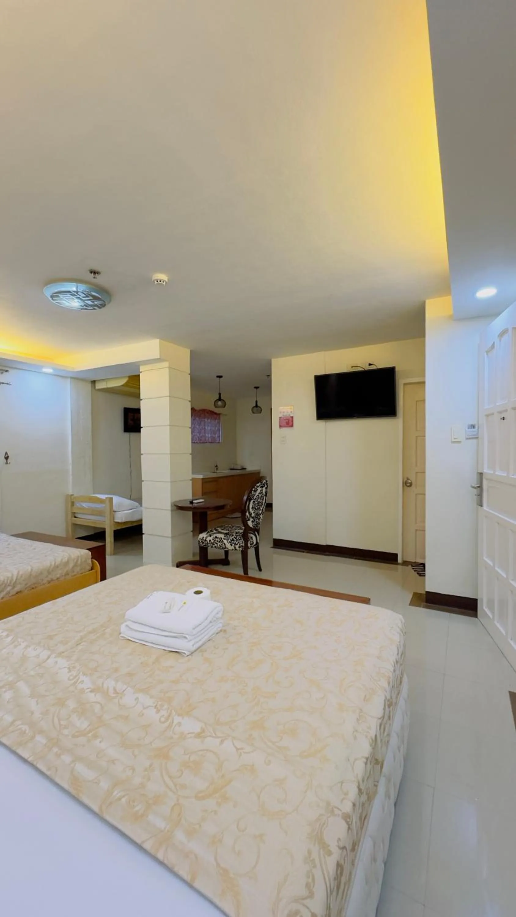 Bed in La Anclar Hotel