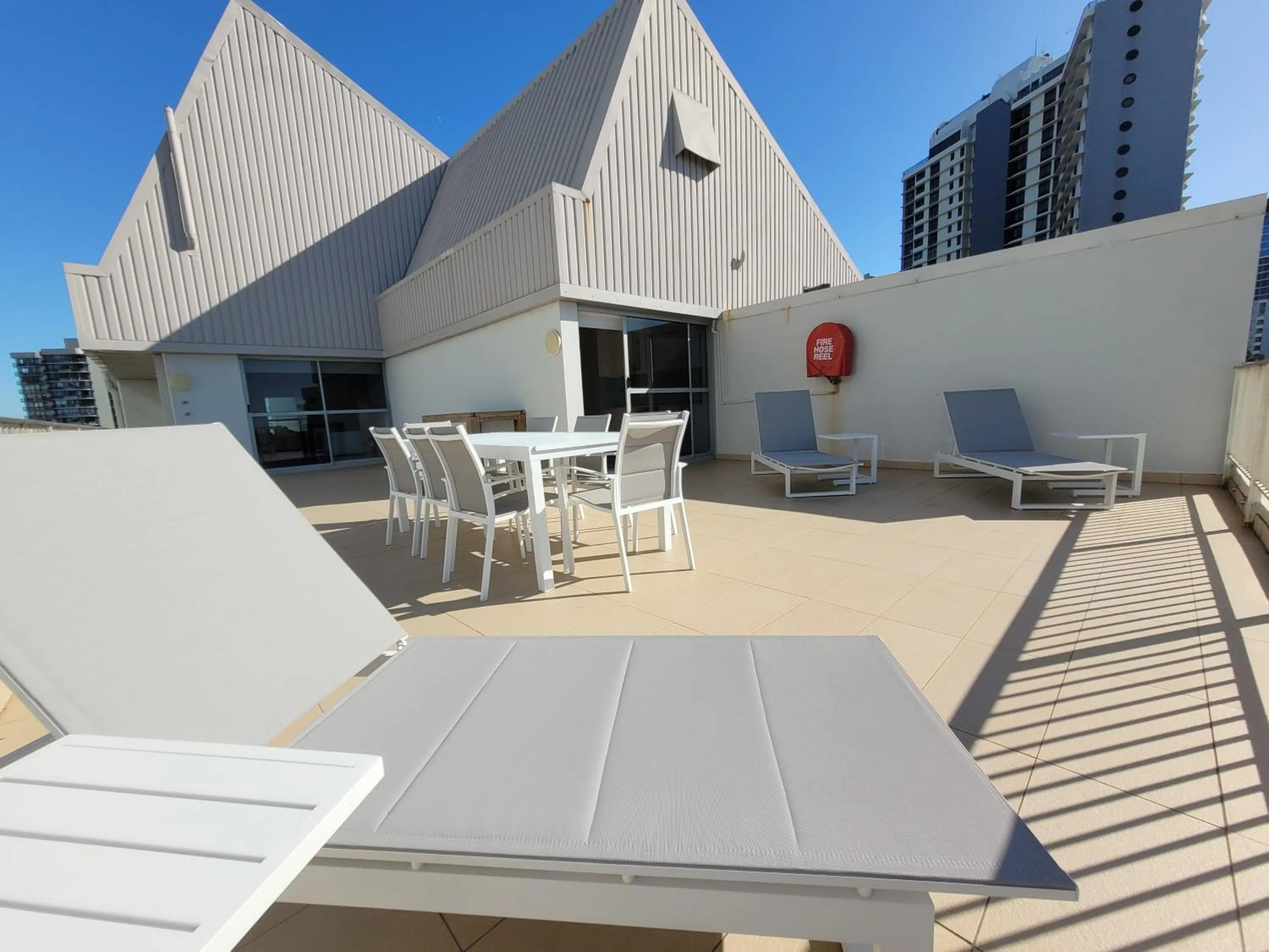 Balcony/Terrace in Surfers Chalet