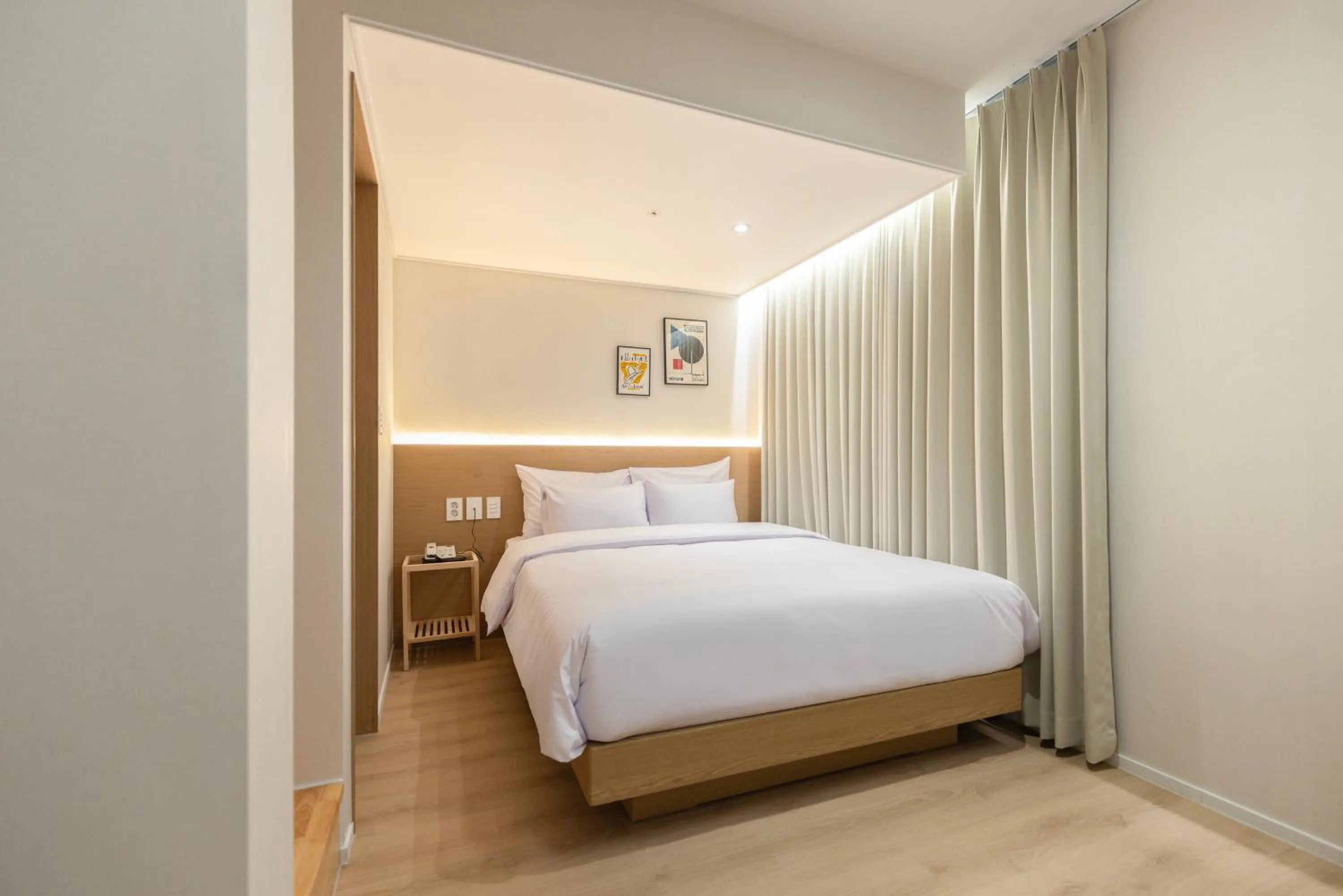 Bed in From H US Hotel with Aank Seoul Gangseo Hwagok