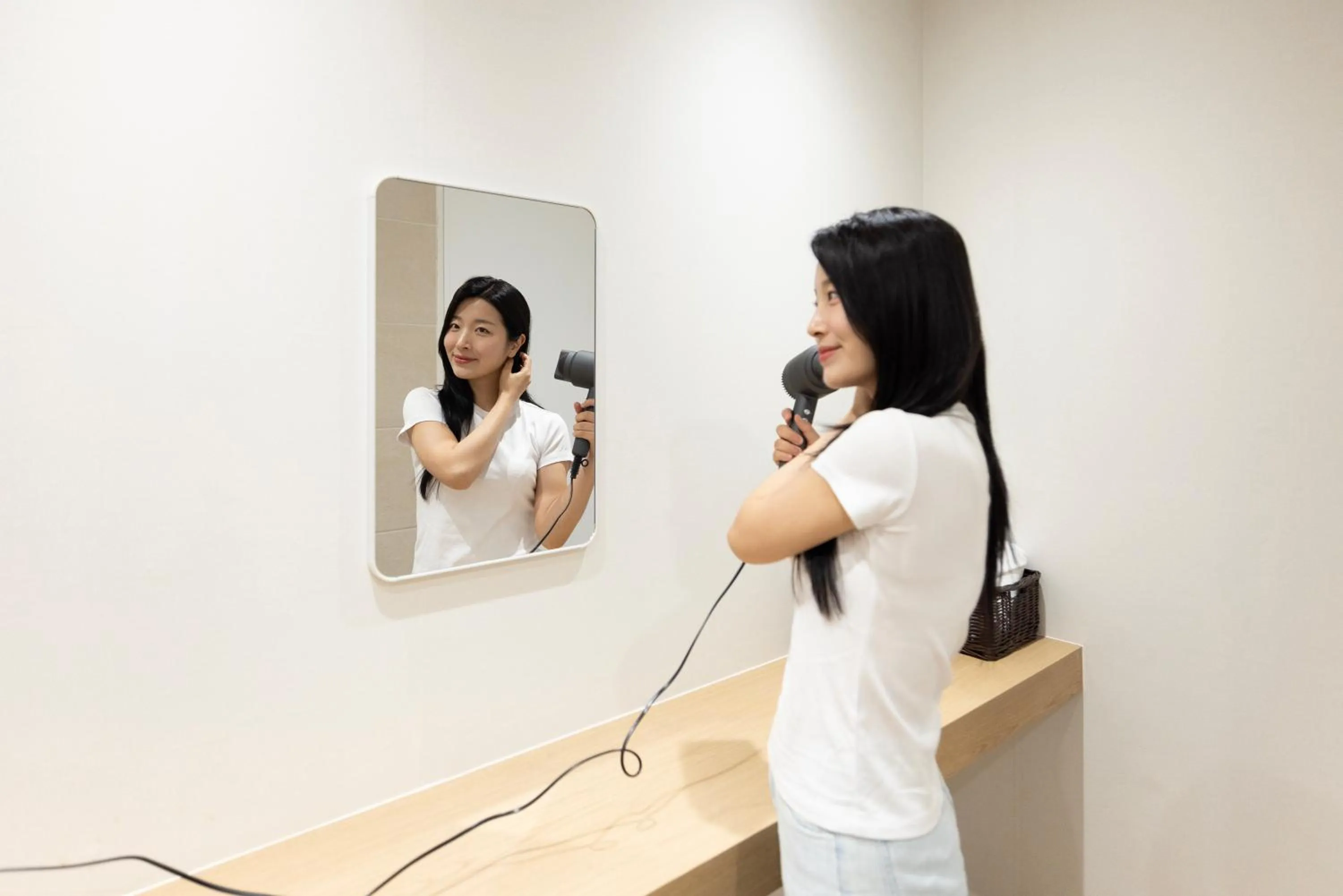 hair dryier in From H US Hotel with Aank Seoul Gangseo Hwagok