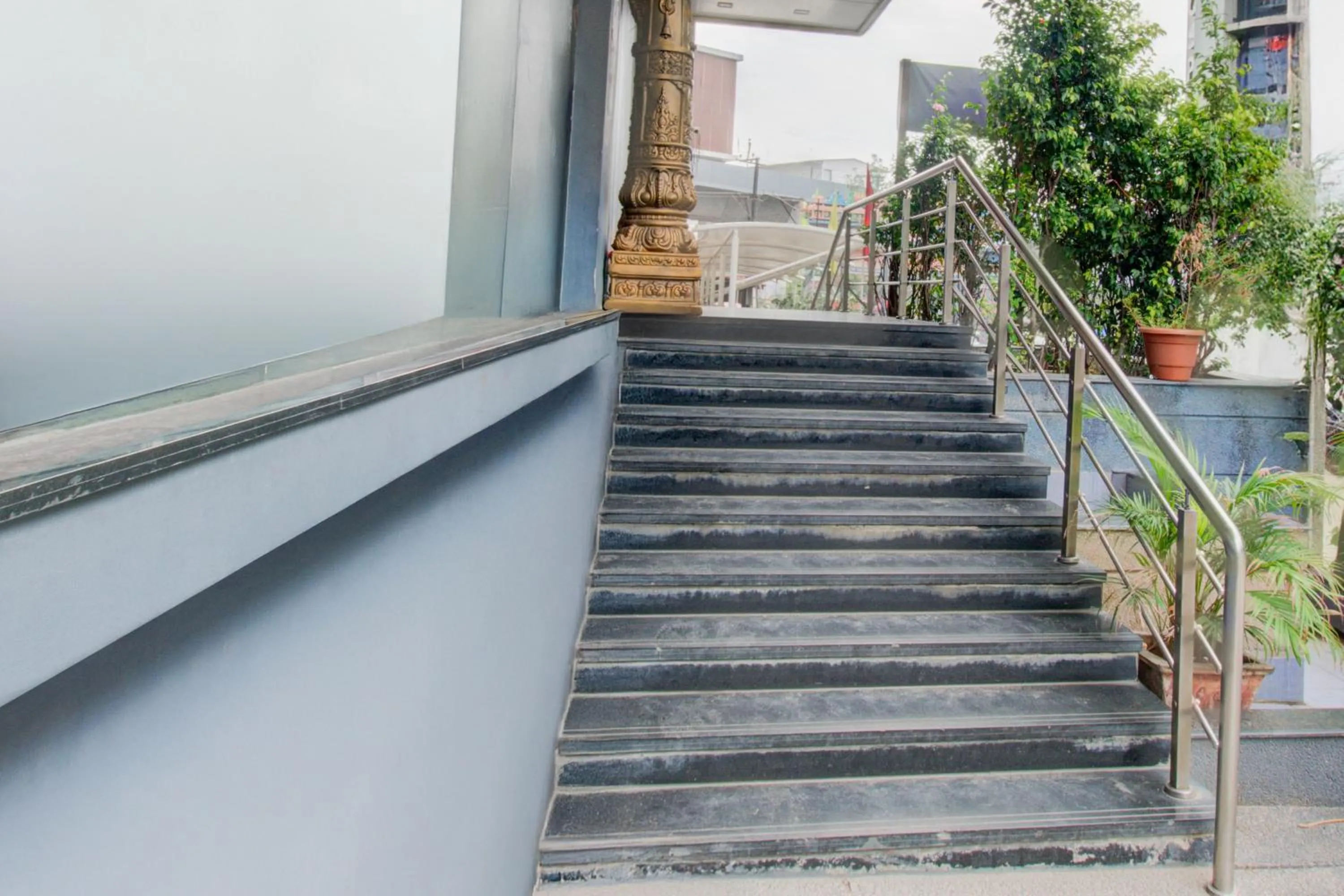 Facade/entrance in Townhouse Kothapet Formerly Surabhi Elite