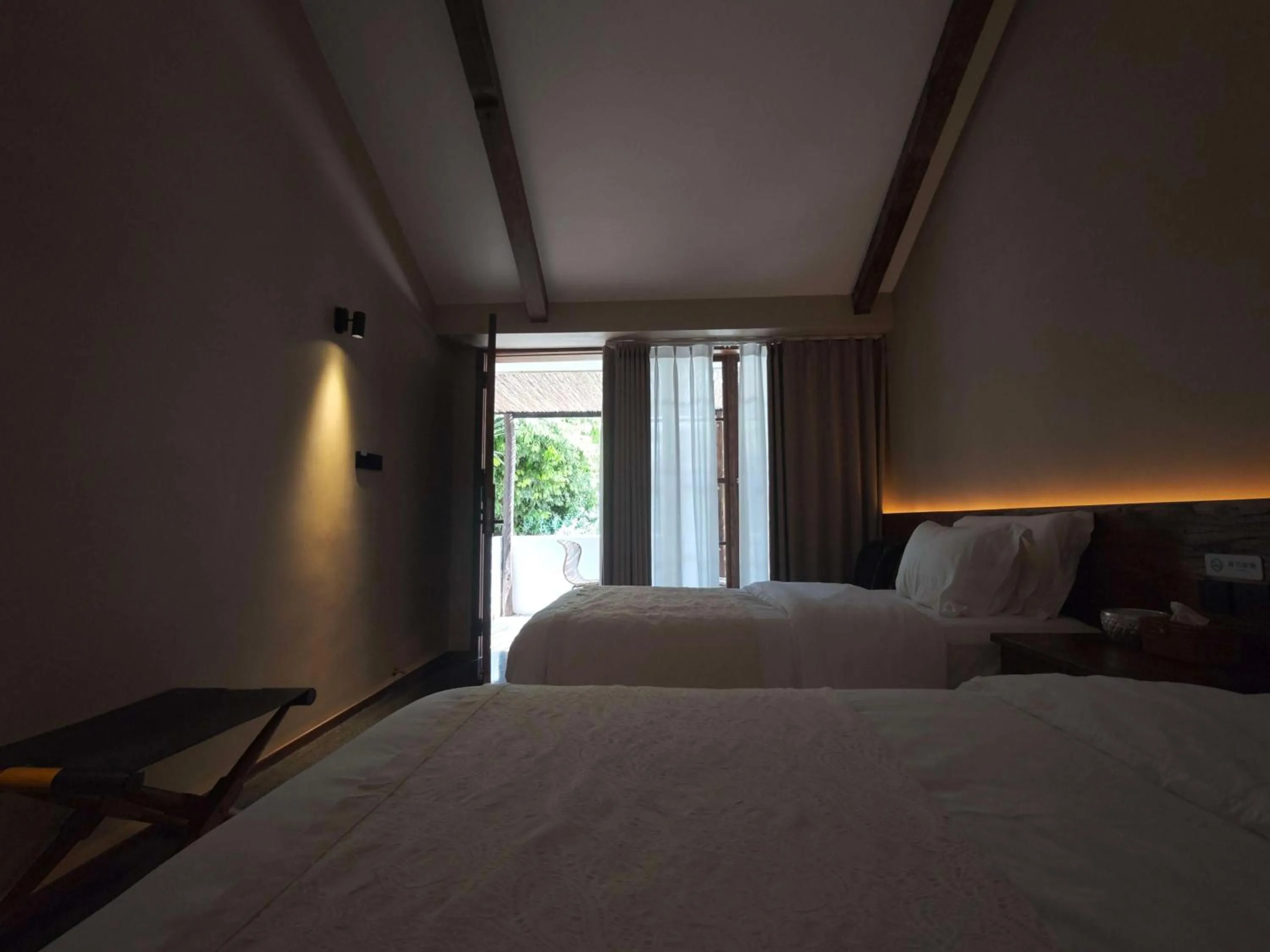 Bed in YueLore Retreat