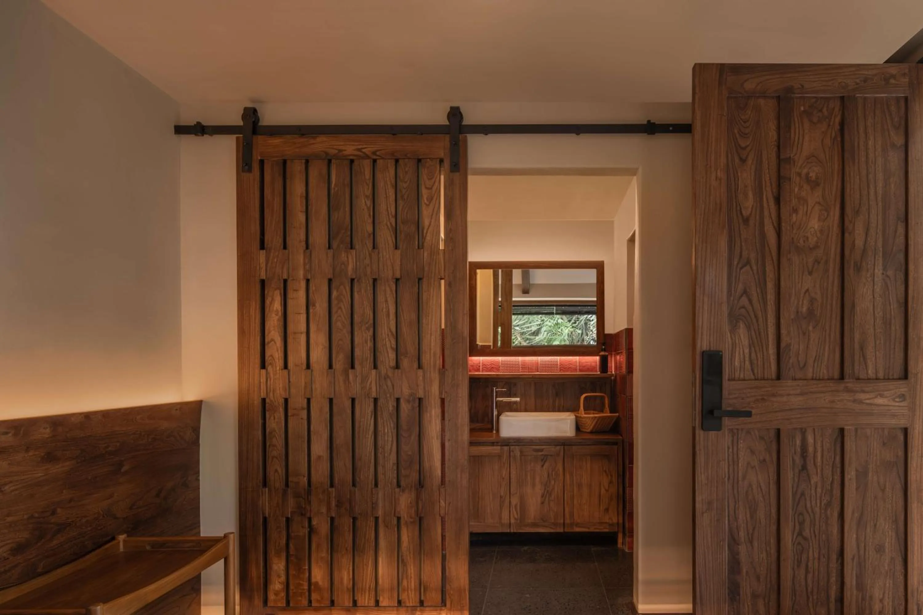 Bed in YueLore Retreat