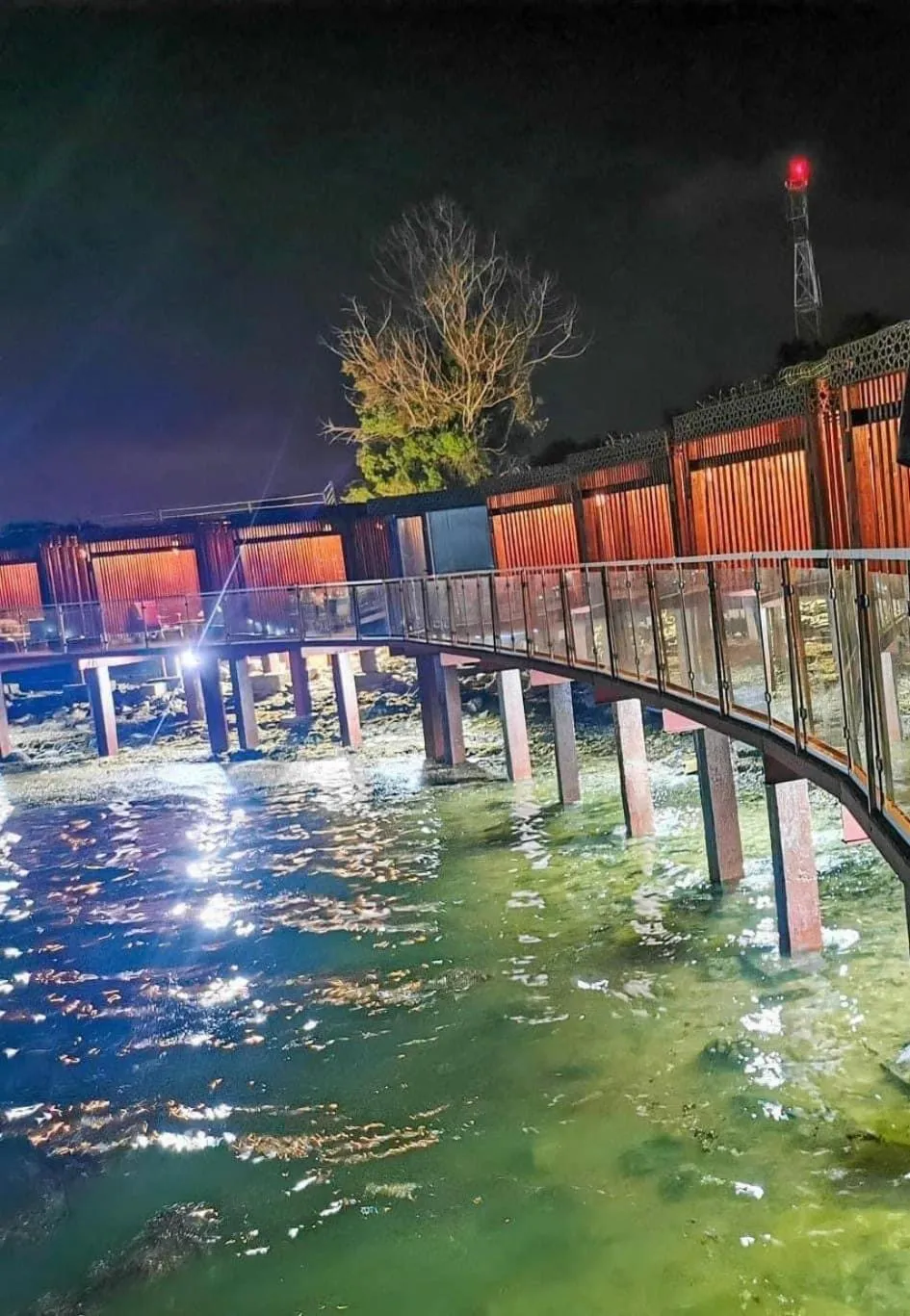 Lake view in Les Acacias Hotel Djibouti