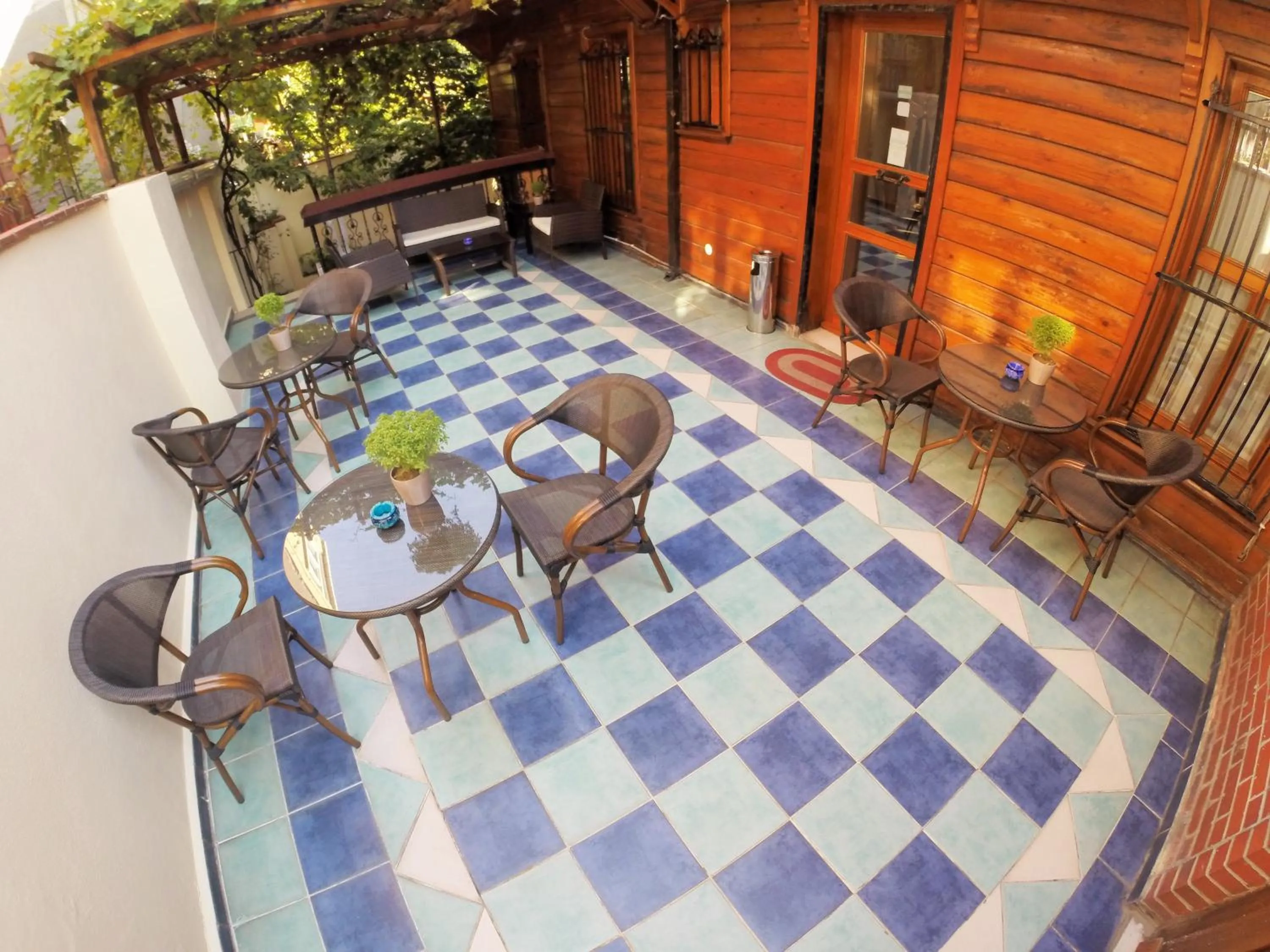 Garden view in Ottoman's Pearl Hotel