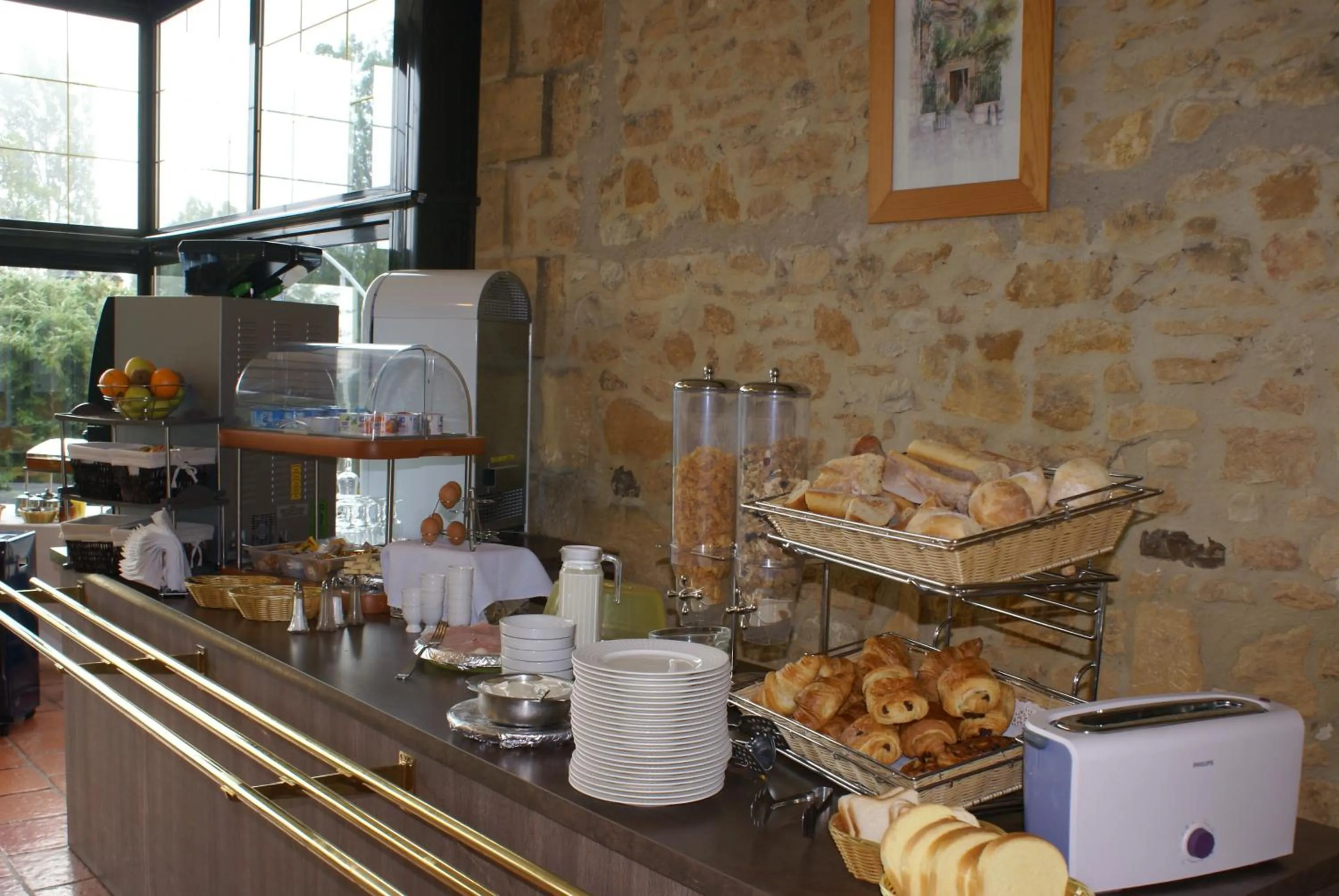 Food in Hotel Restaurant La Verperie